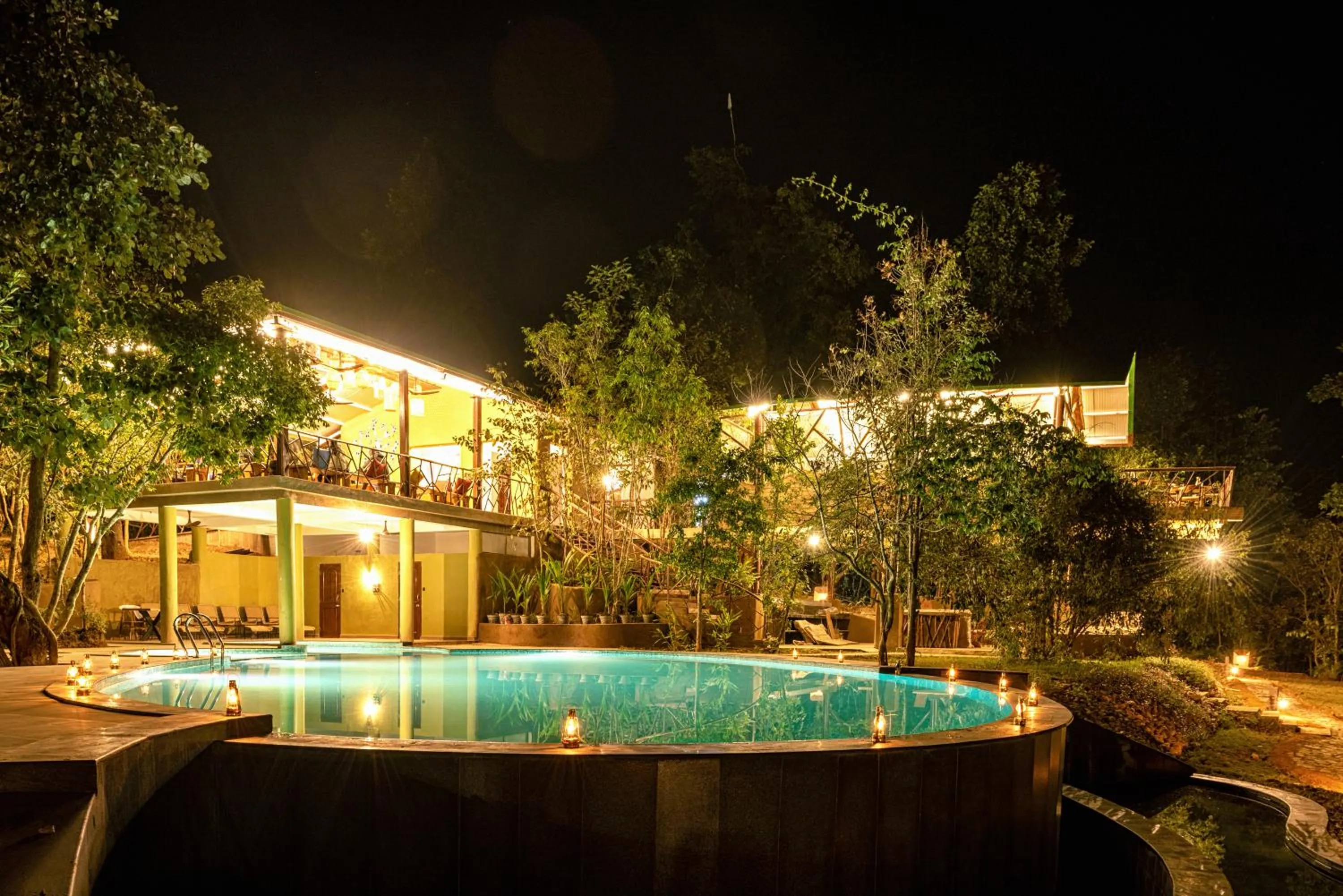 Restaurant/places to eat in Kanha Jungle Camp