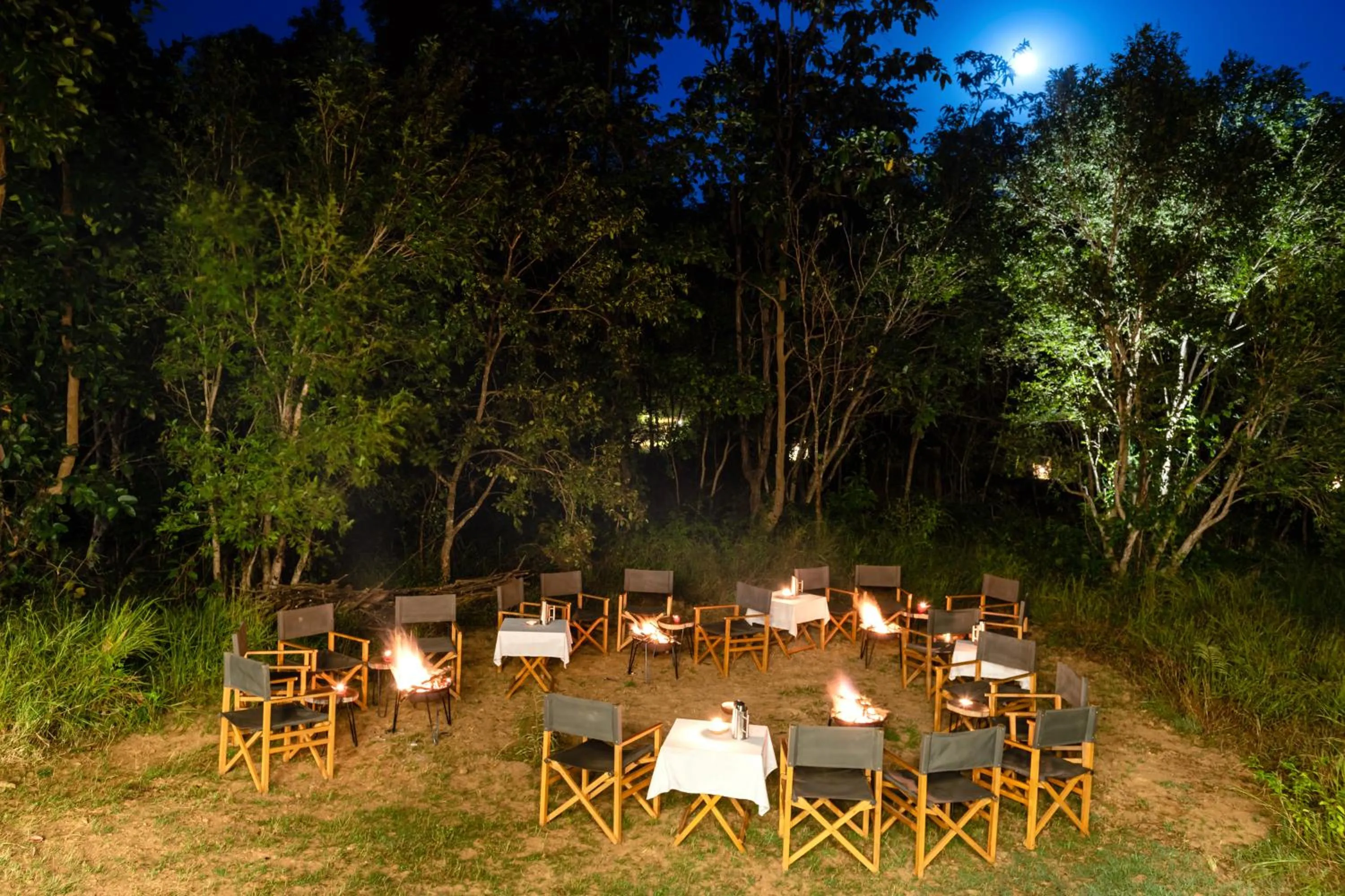 Natural landscape in Kanha Jungle Camp