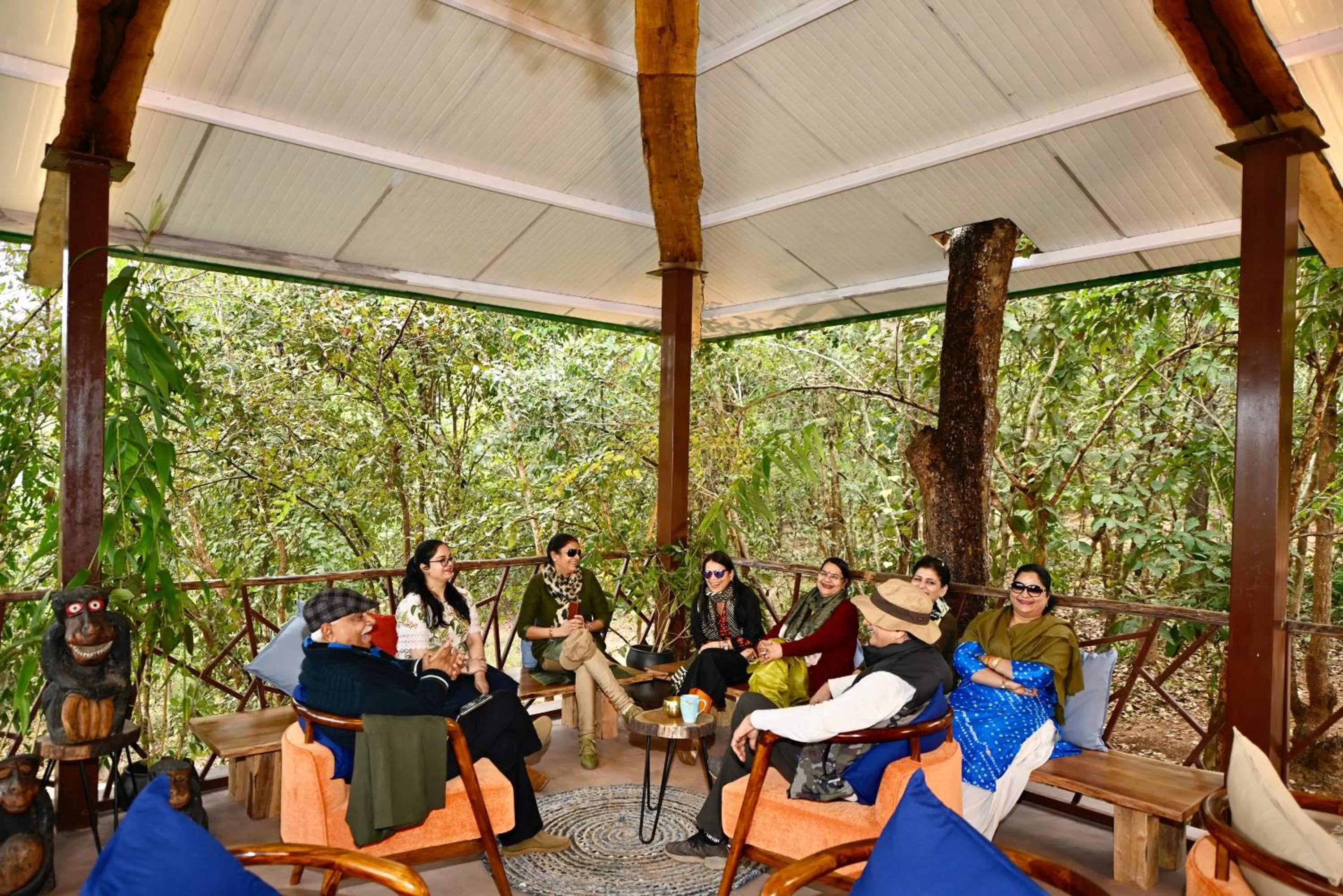 People in Kanha Jungle Camp