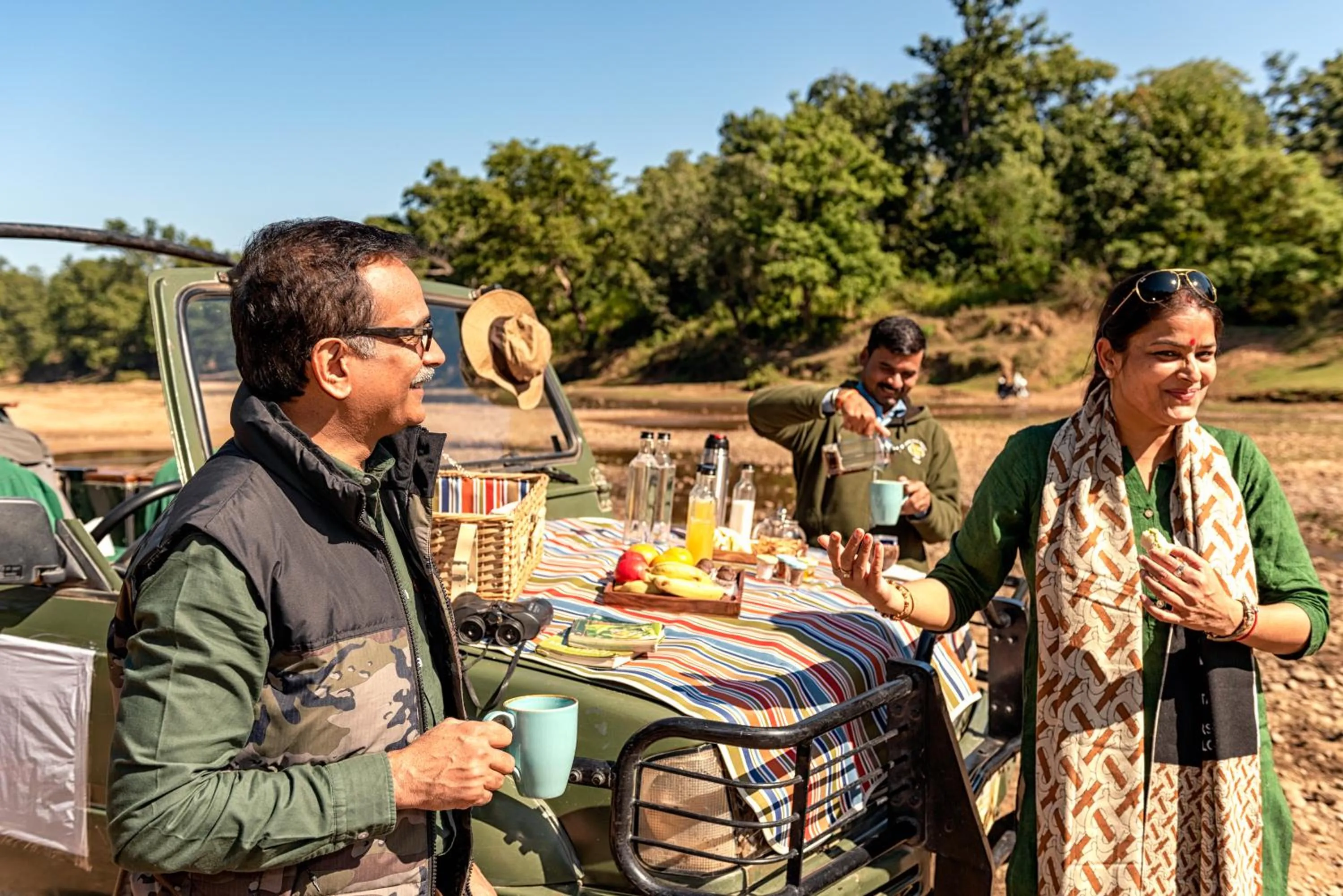 People in Kanha Jungle Camp