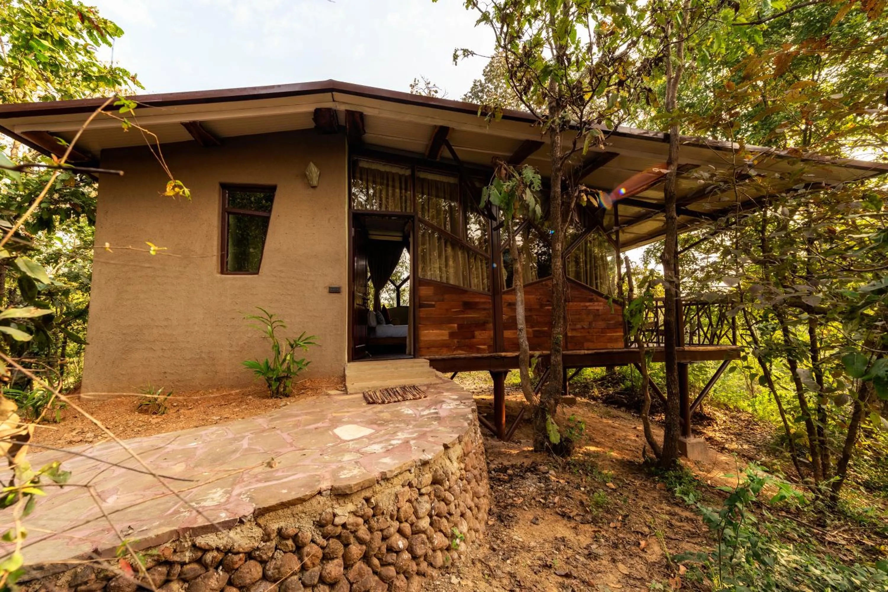 Natural landscape in Kanha Jungle Camp