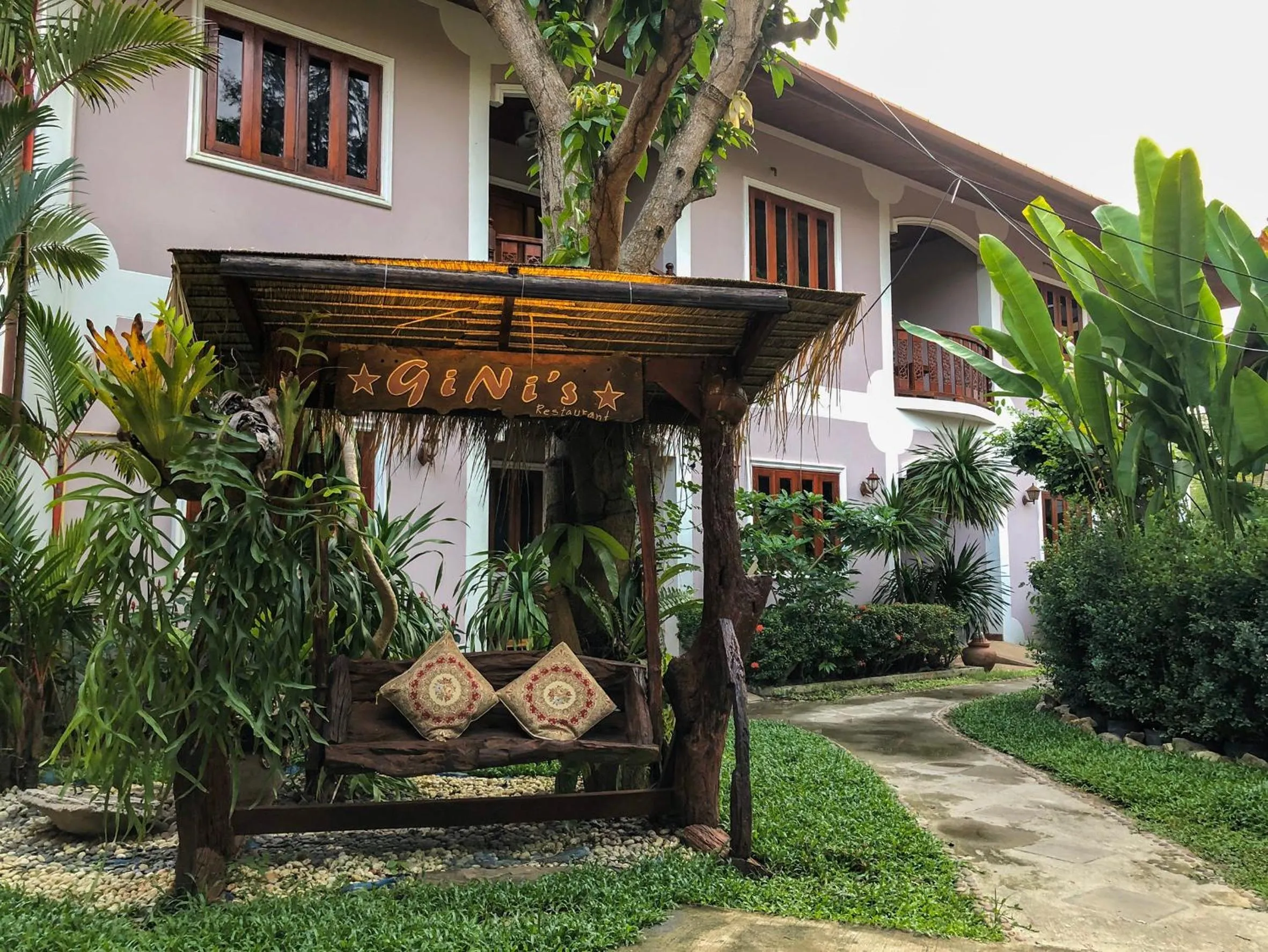 Garden in Ginis Beach Resort