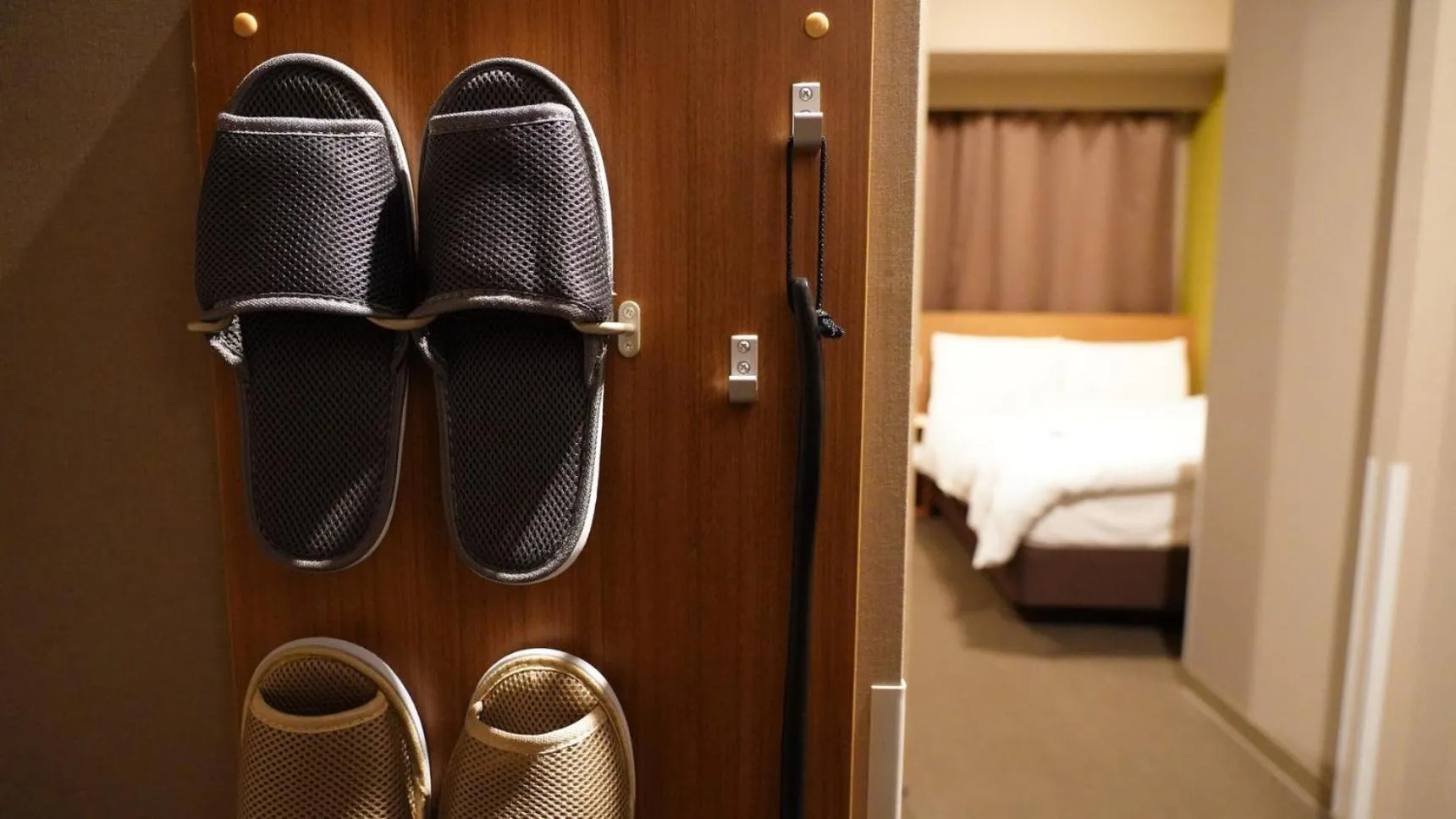 Bed in Dormy Inn Kobe Motomachi Natural Hot Springs