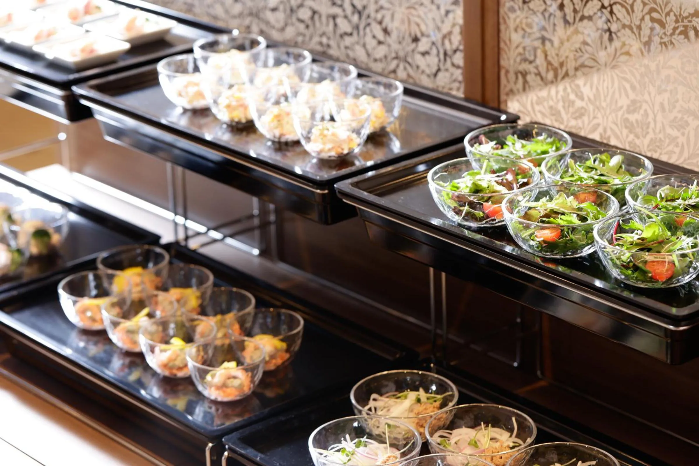 Buffet breakfast in Dormy Inn Kobe Motomachi Natural Hot Springs