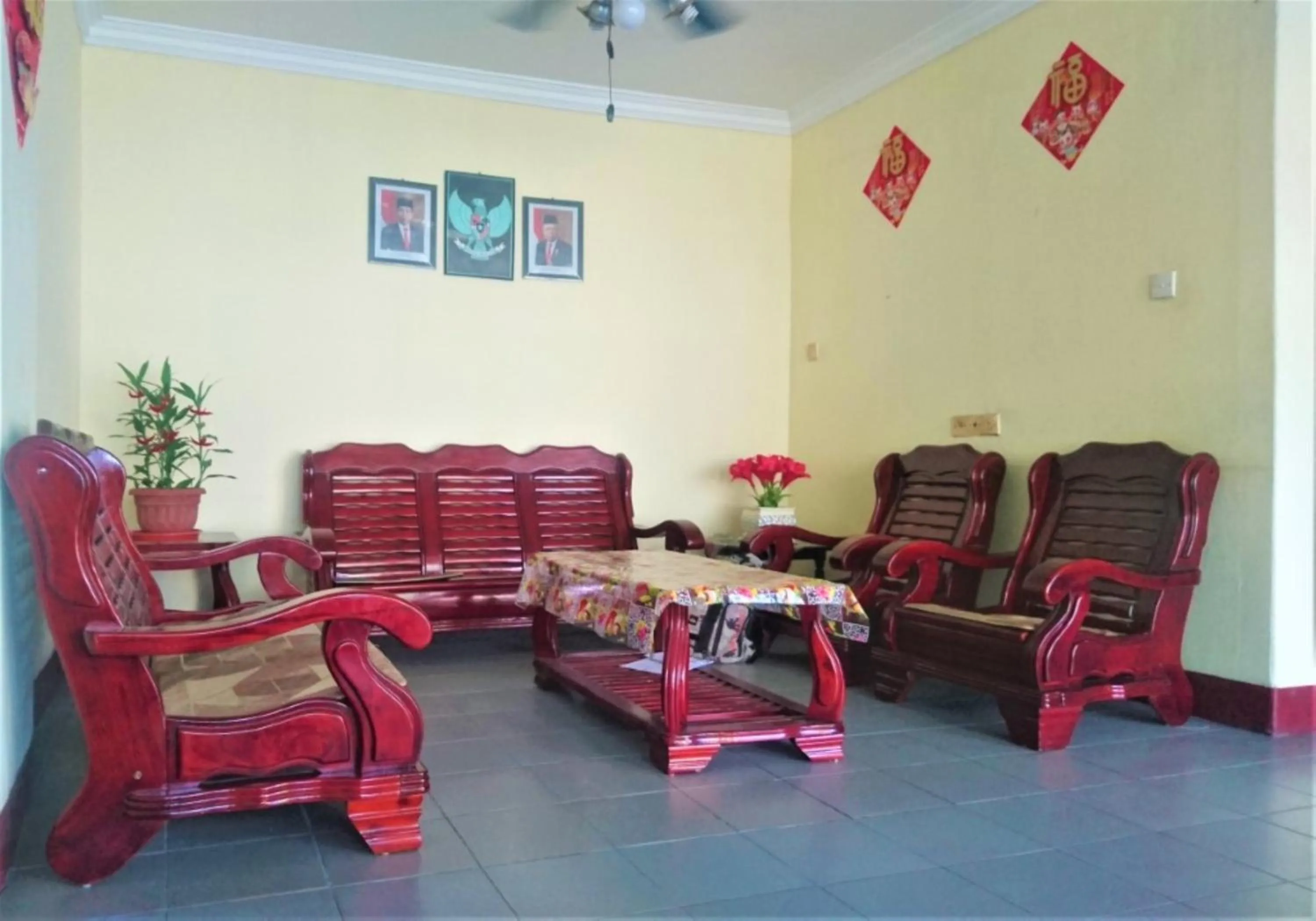 Lobby or reception in Hotel Pelita Terang