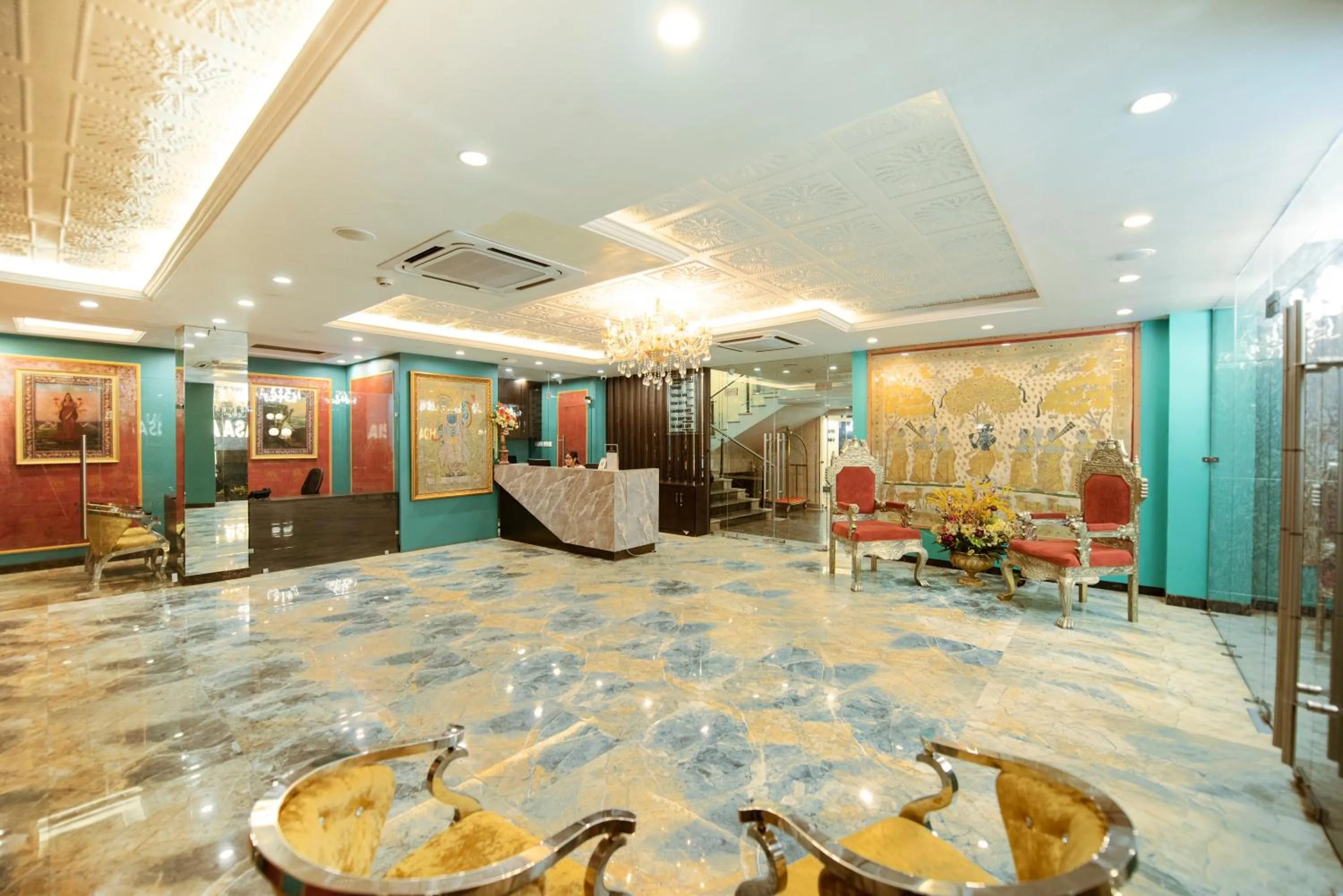 Lobby or reception in Hotel CASA Aishbagh