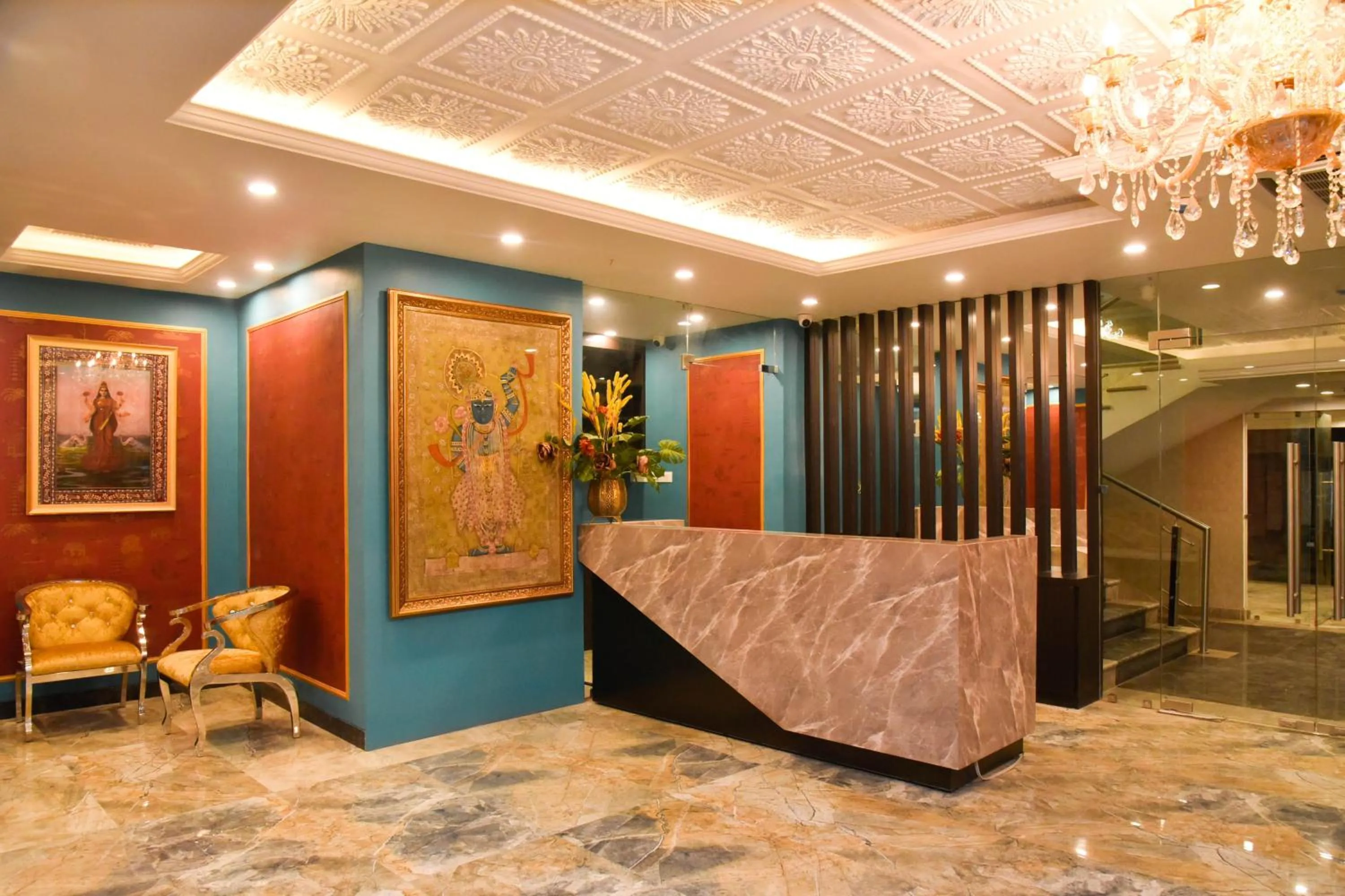 Lobby or reception in Hotel CASA Aishbagh
