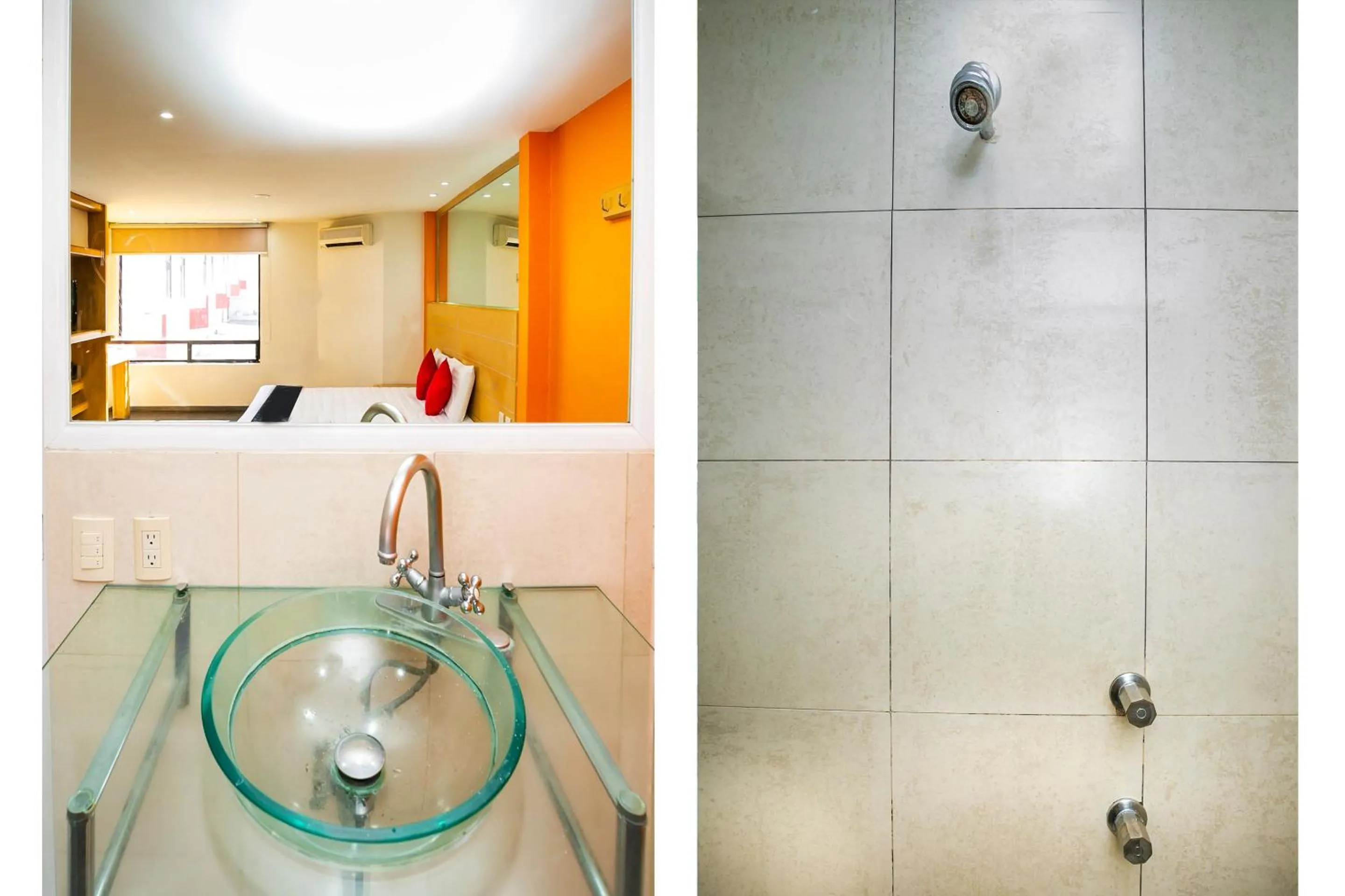 Bathroom in Capital O Hotel Casa Blanca, Morelia