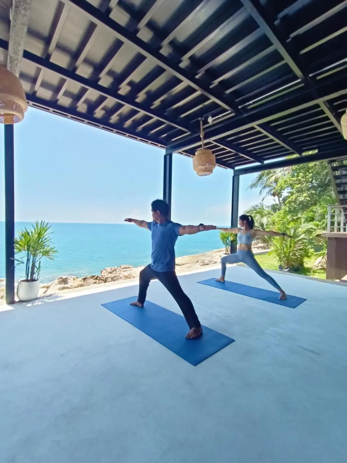 Fitness centre/facilities in Villa Samayra - An Oceanfront Pool Villa, Koh Samui