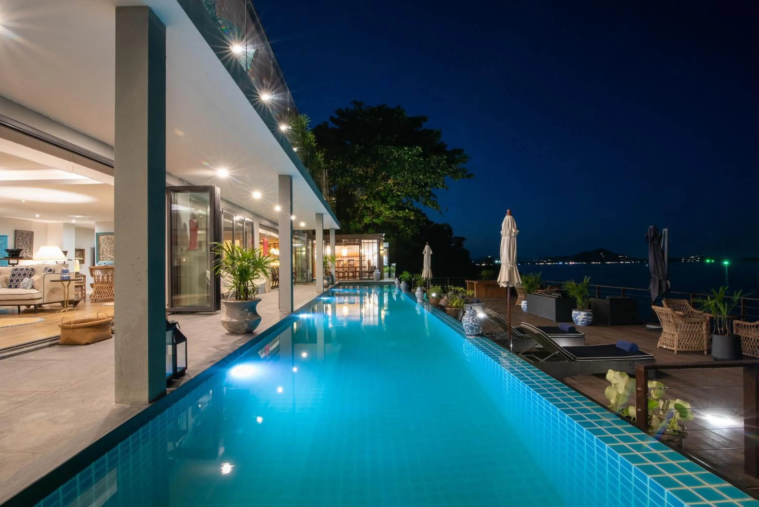 Pool view in Villa Samayra - An Oceanfront Pool Villa, Koh Samui