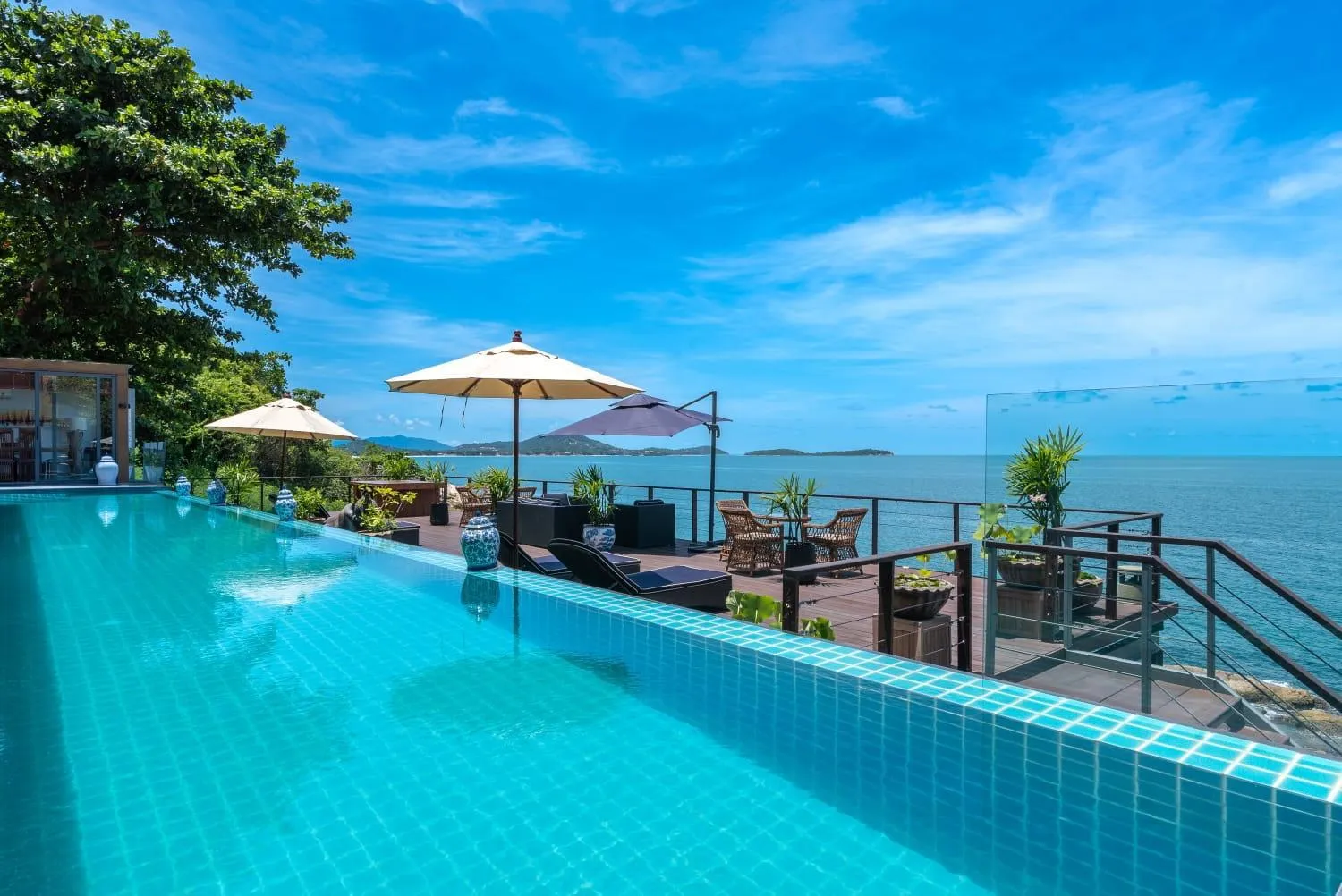 Swimming pool in Villa Samayra - An Oceanfront Pool Villa, Koh Samui