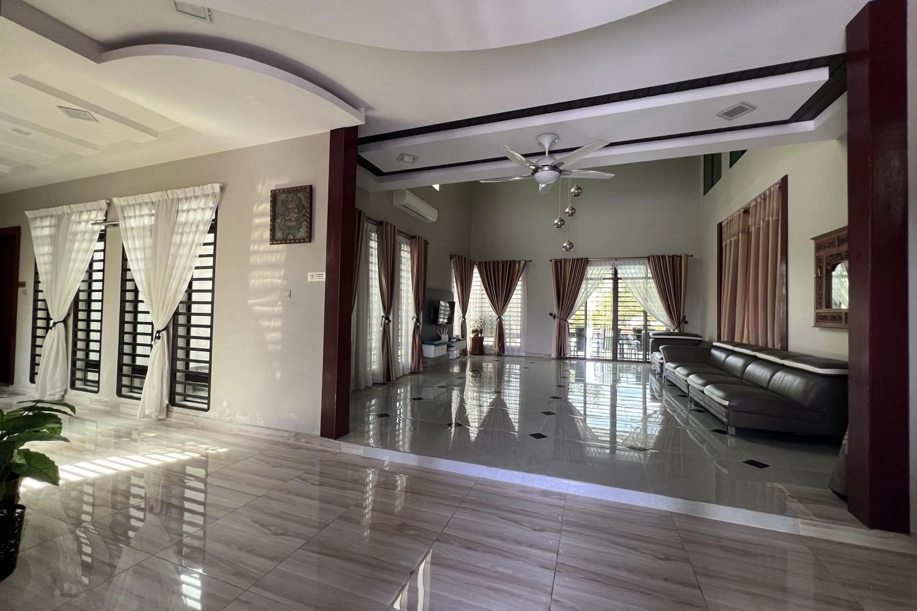 Living room in Nurbayu Chalet, Kemaman