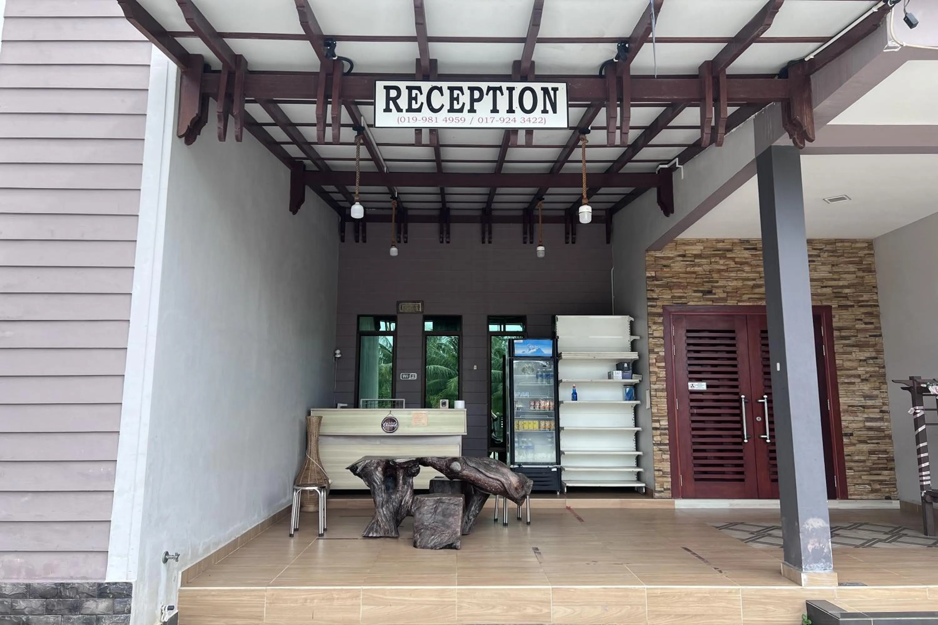 Lobby or reception in Nurbayu Chalet, Kemaman