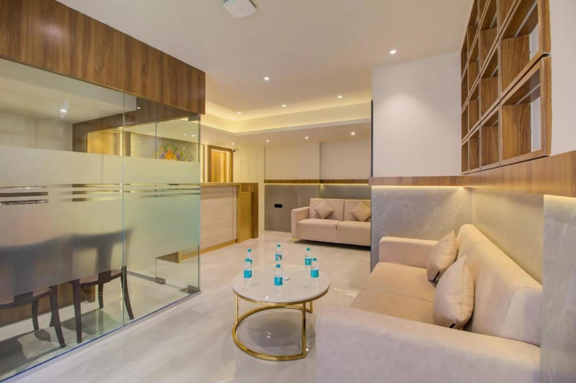 Facade/entrance in Hotel Malad Inn opposite Malad Railway Station