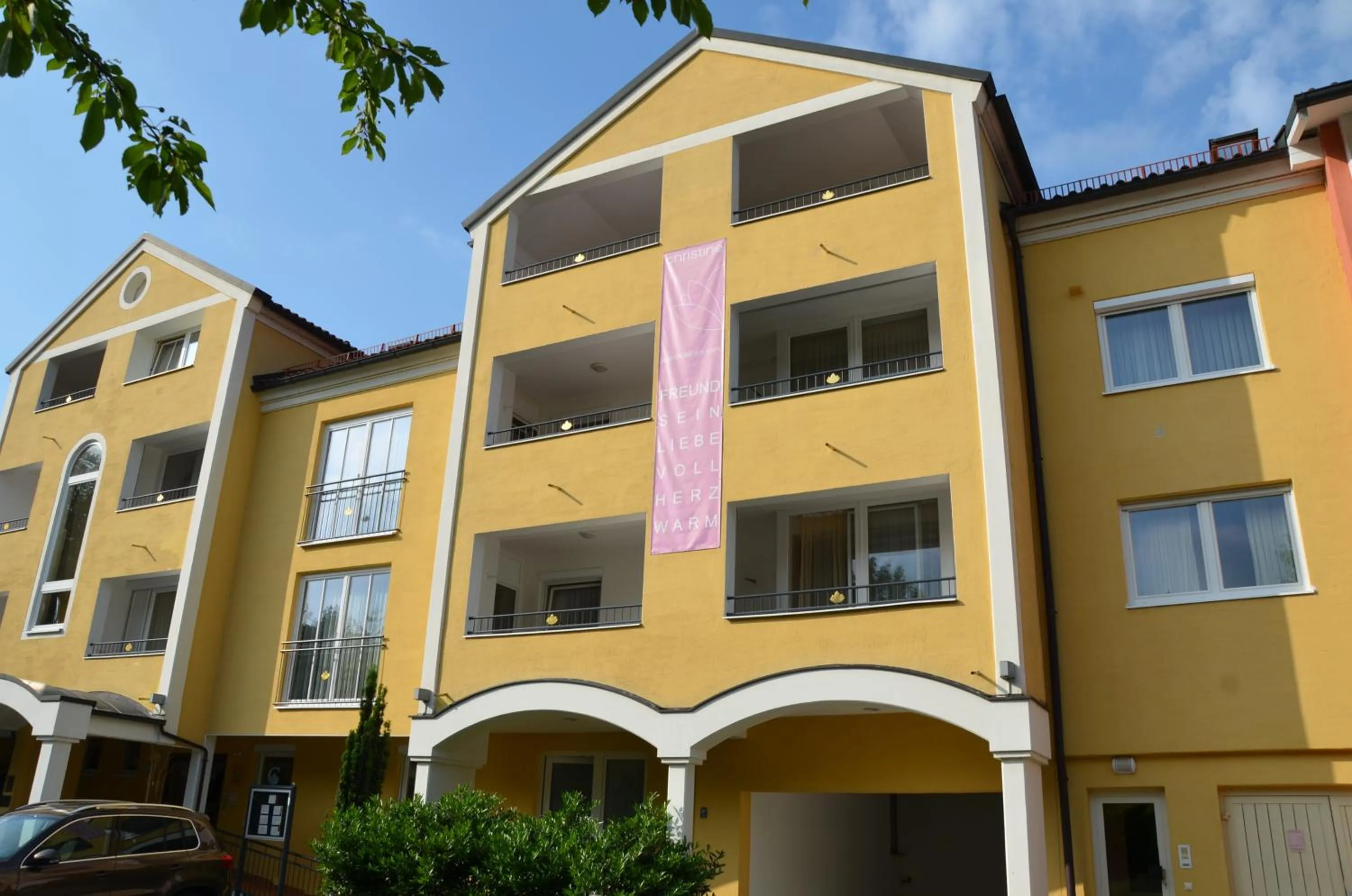 Property building in Aparthotel Christine