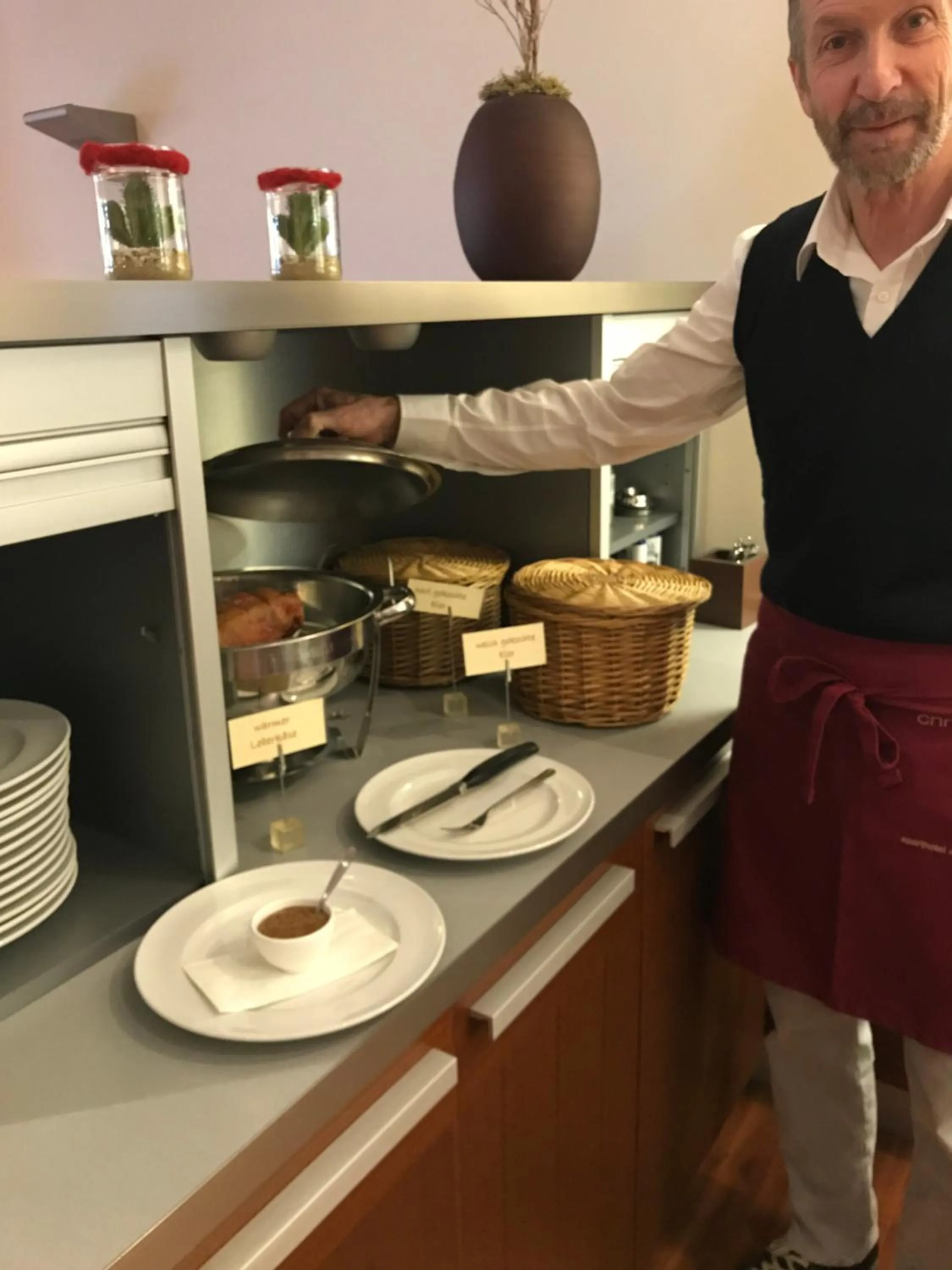 Food close-up in Aparthotel Christine