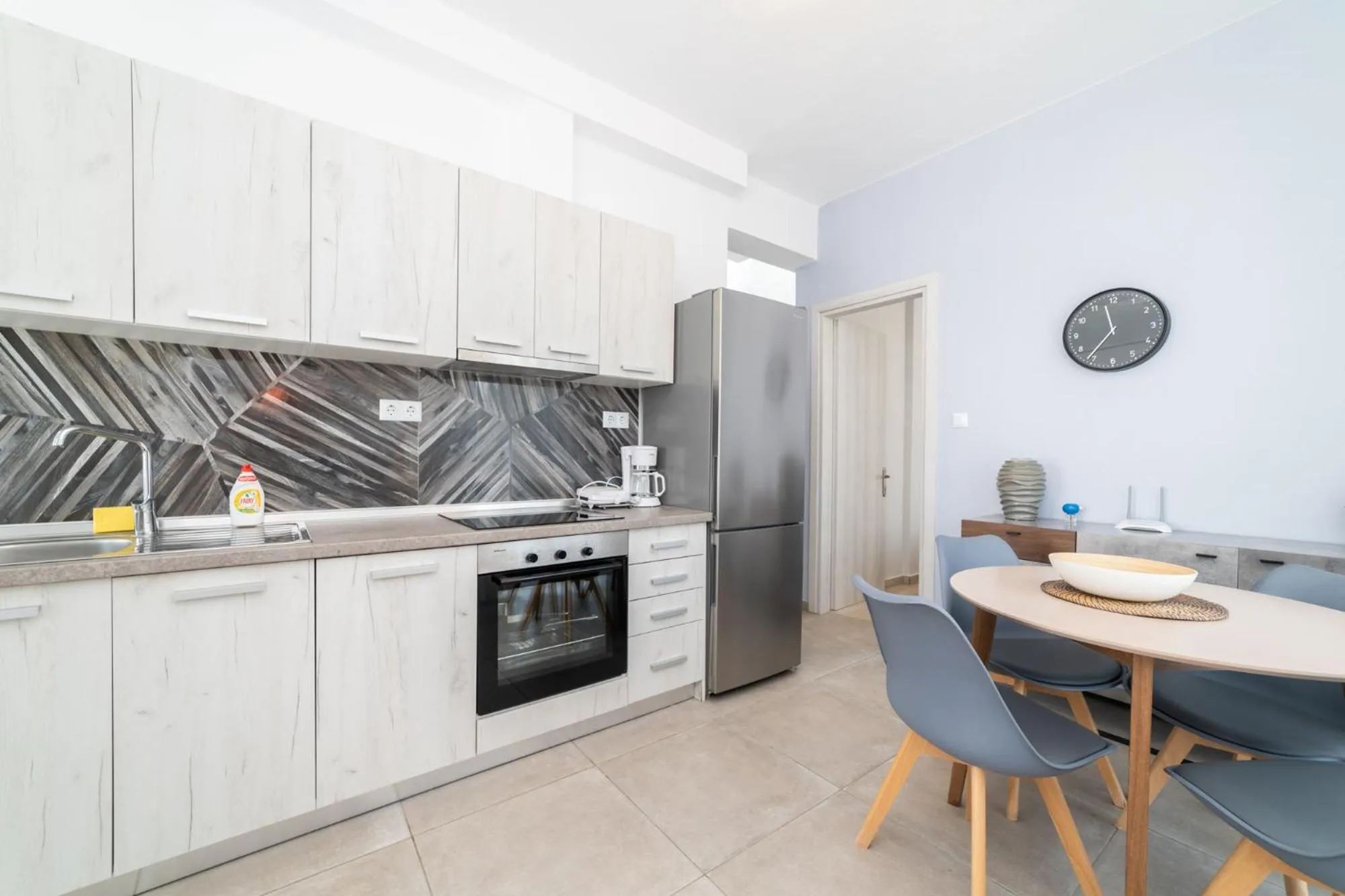 Kitchen or kitchenette in Thalassa & Thalassa Prive Residential Complex
