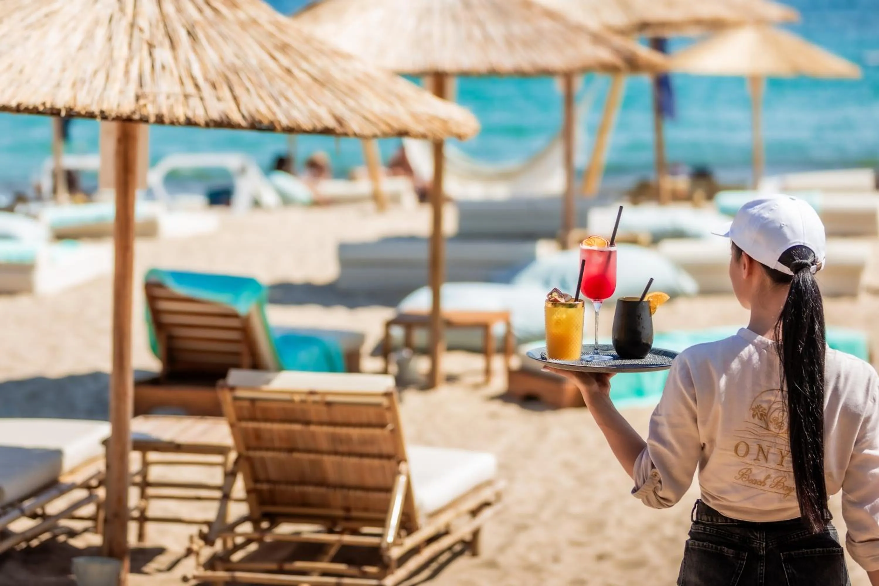 Beach in Onyx Beach Residence - Free Beach Access & Parking