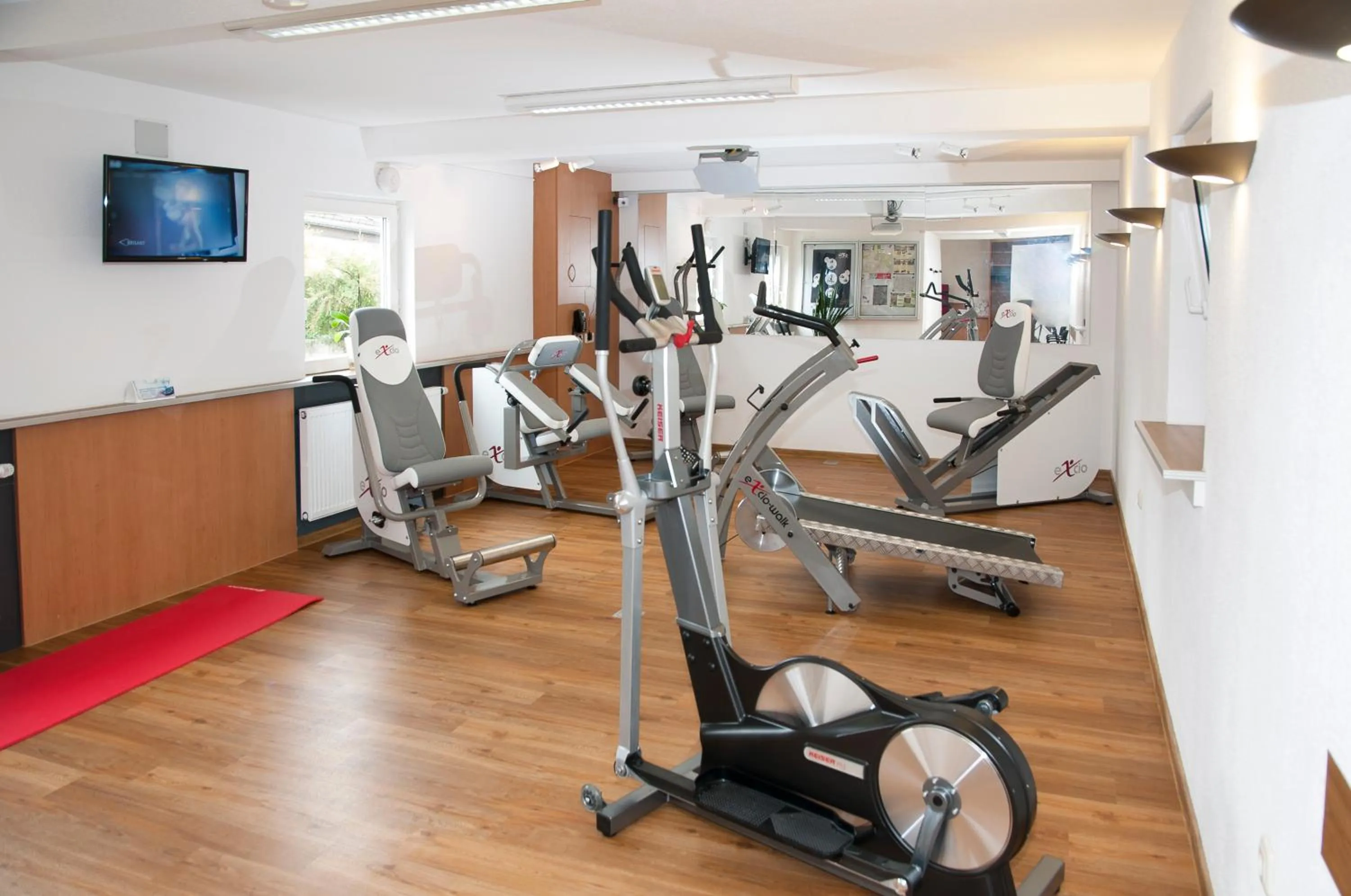 Fitness centre/facilities in Hotel Sonne