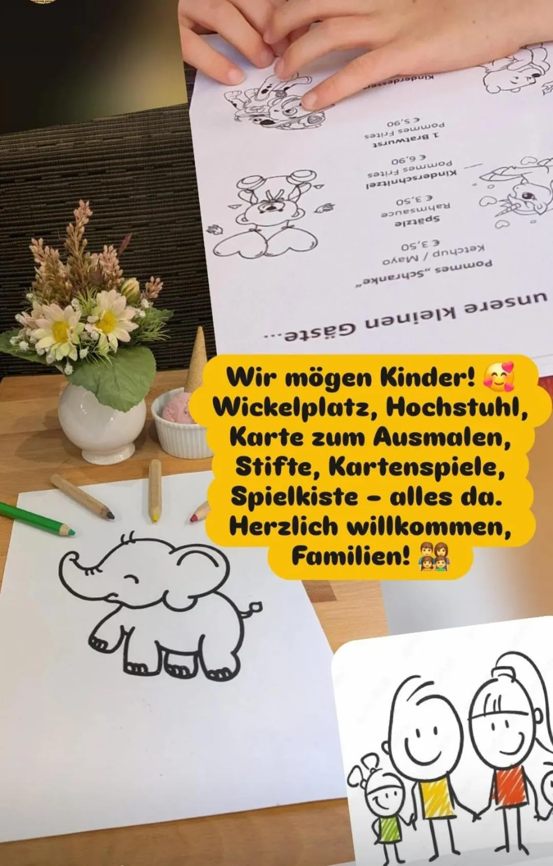 Restaurant/places to eat in Hotel Sonne