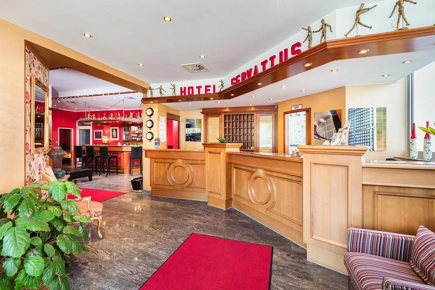 Lobby or reception in Hotel Servatius