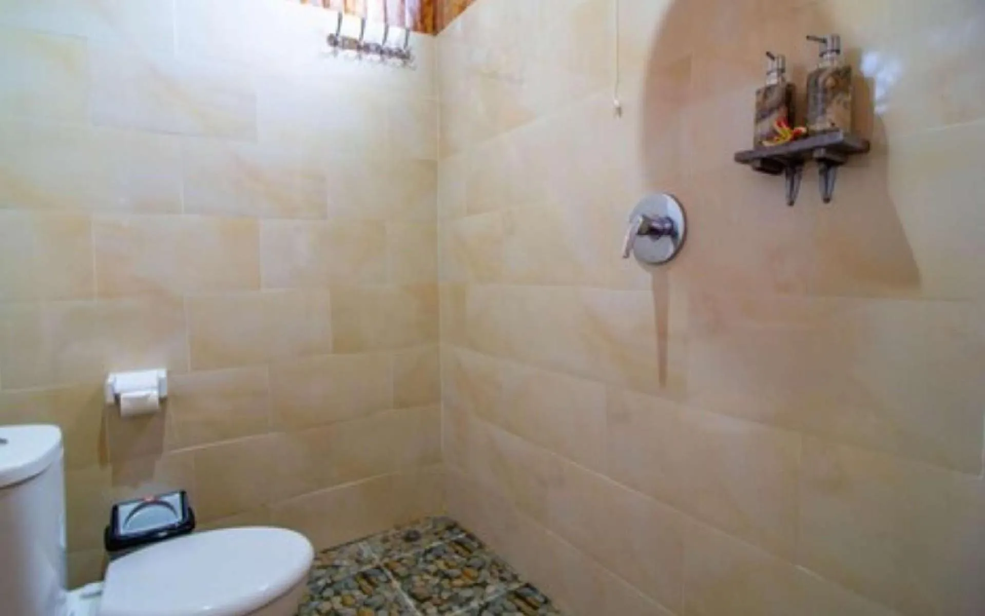 Shower in Unicorn Bungalow