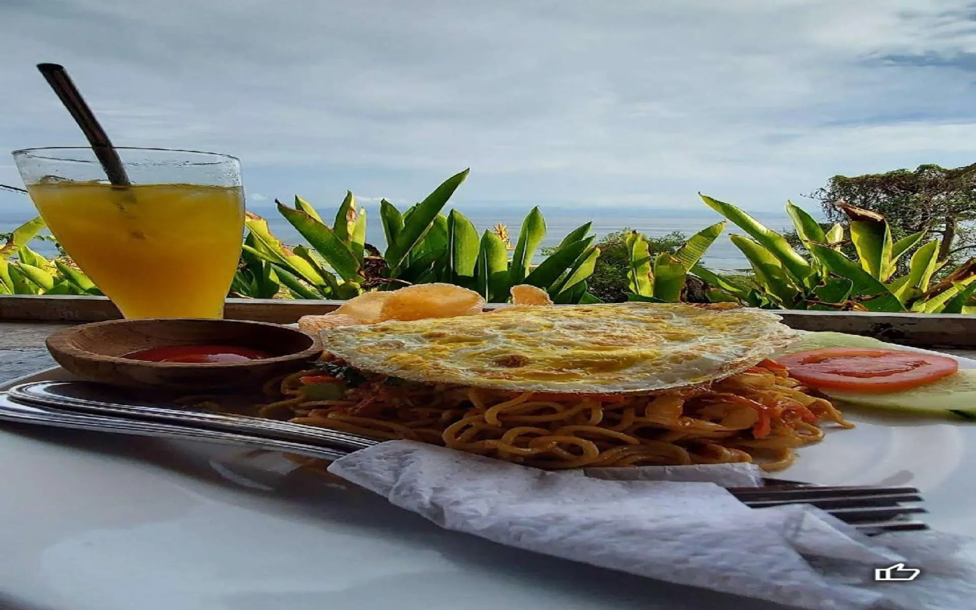 Food and drinks in Unicorn Bungalow