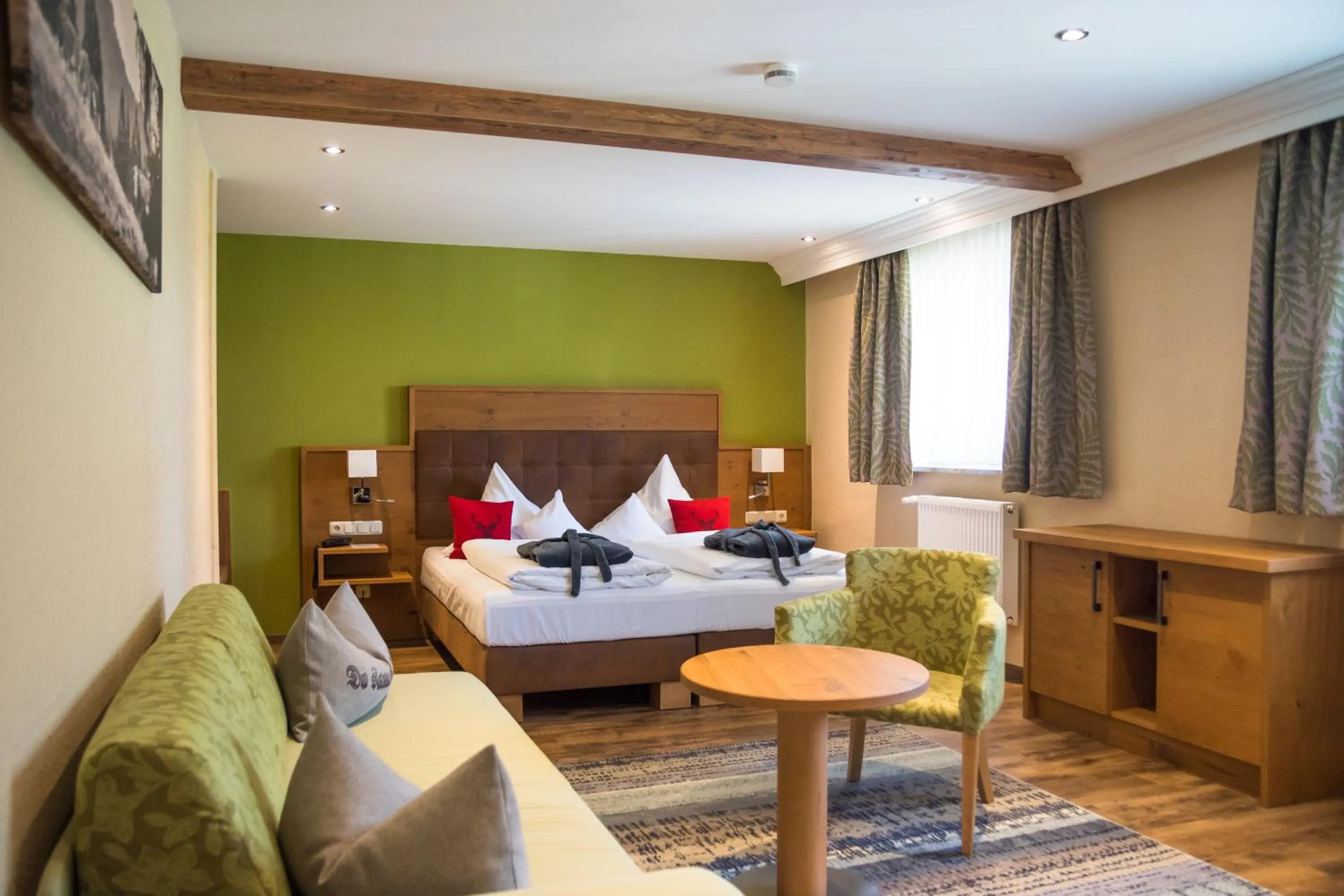 Photo of the whole room, Bed in Ferienhotel Hubertus