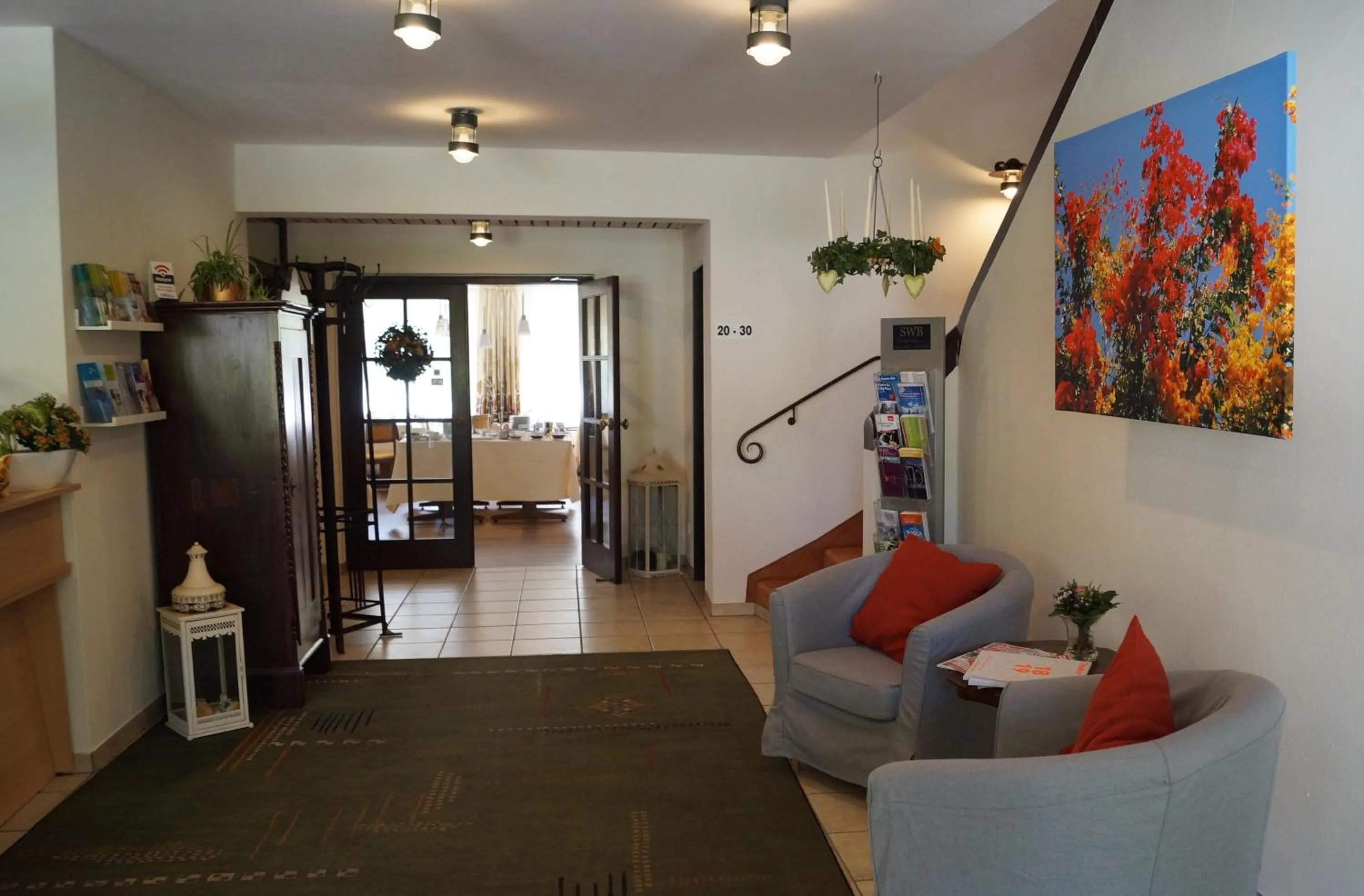 Lobby or reception in Hotel Forsthaus St. Hubertus