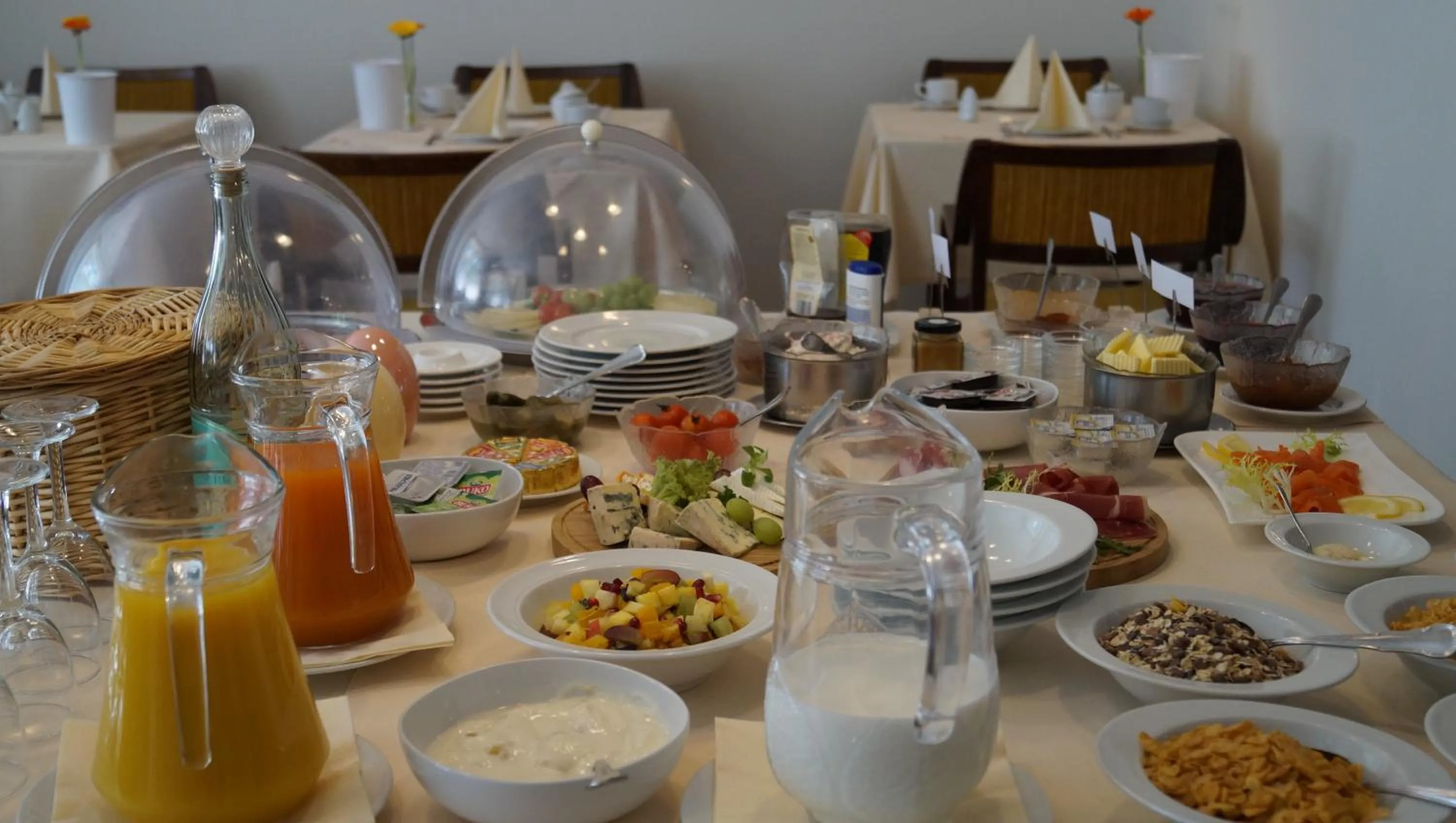 Buffet breakfast in Hotel Forsthaus St. Hubertus