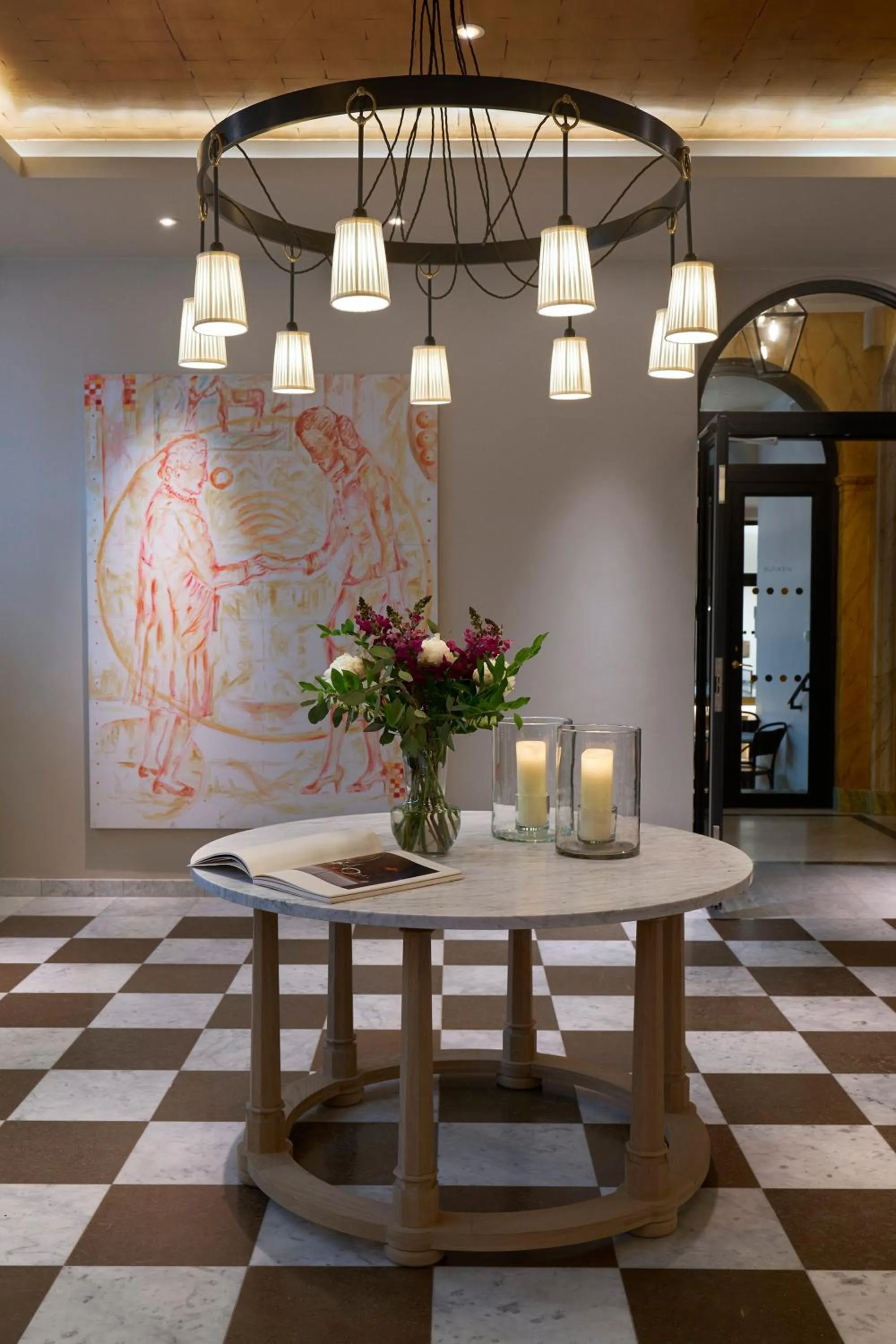 Lobby or reception in Villa Dagmar