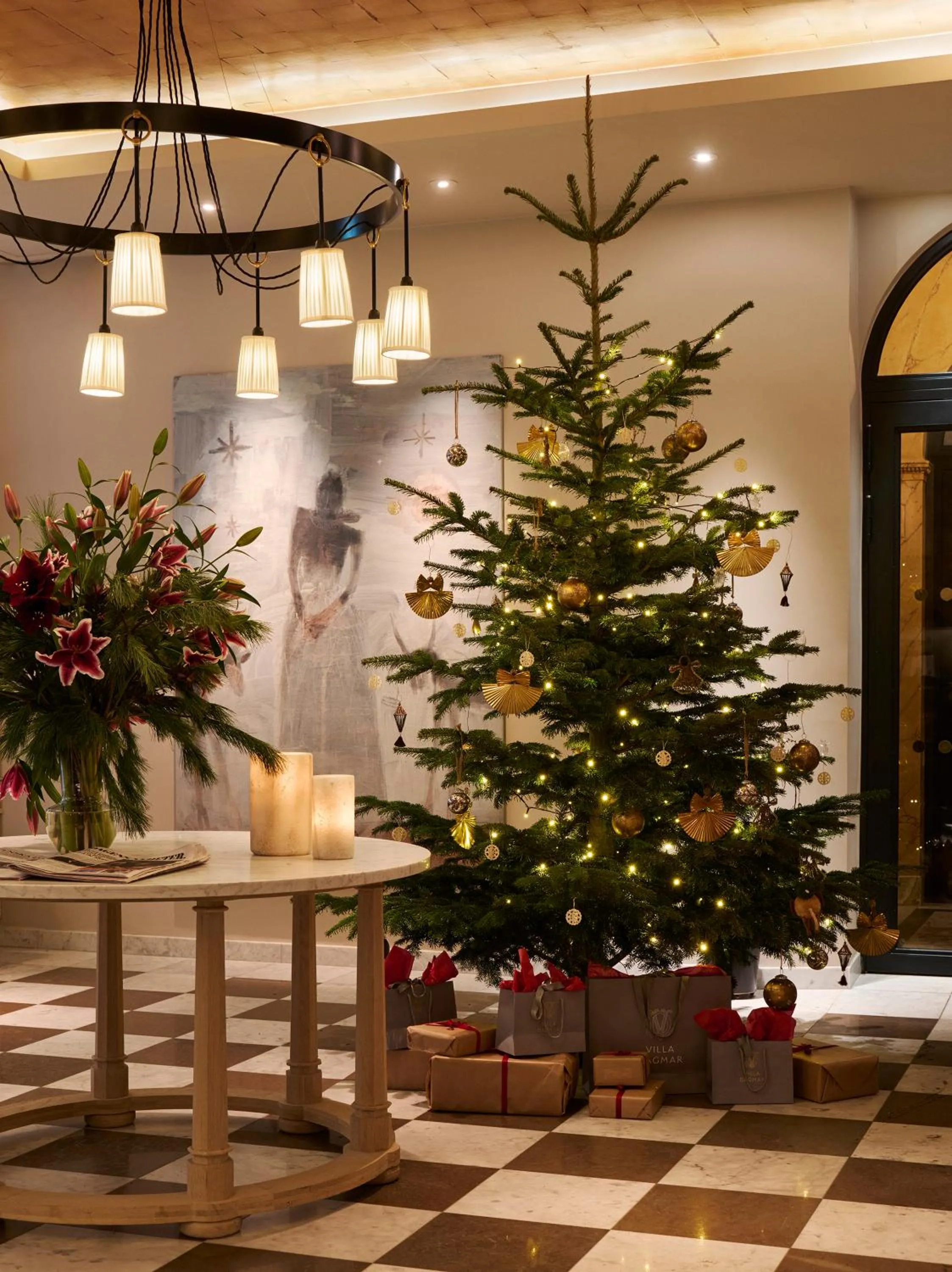 Lobby or reception in Villa Dagmar