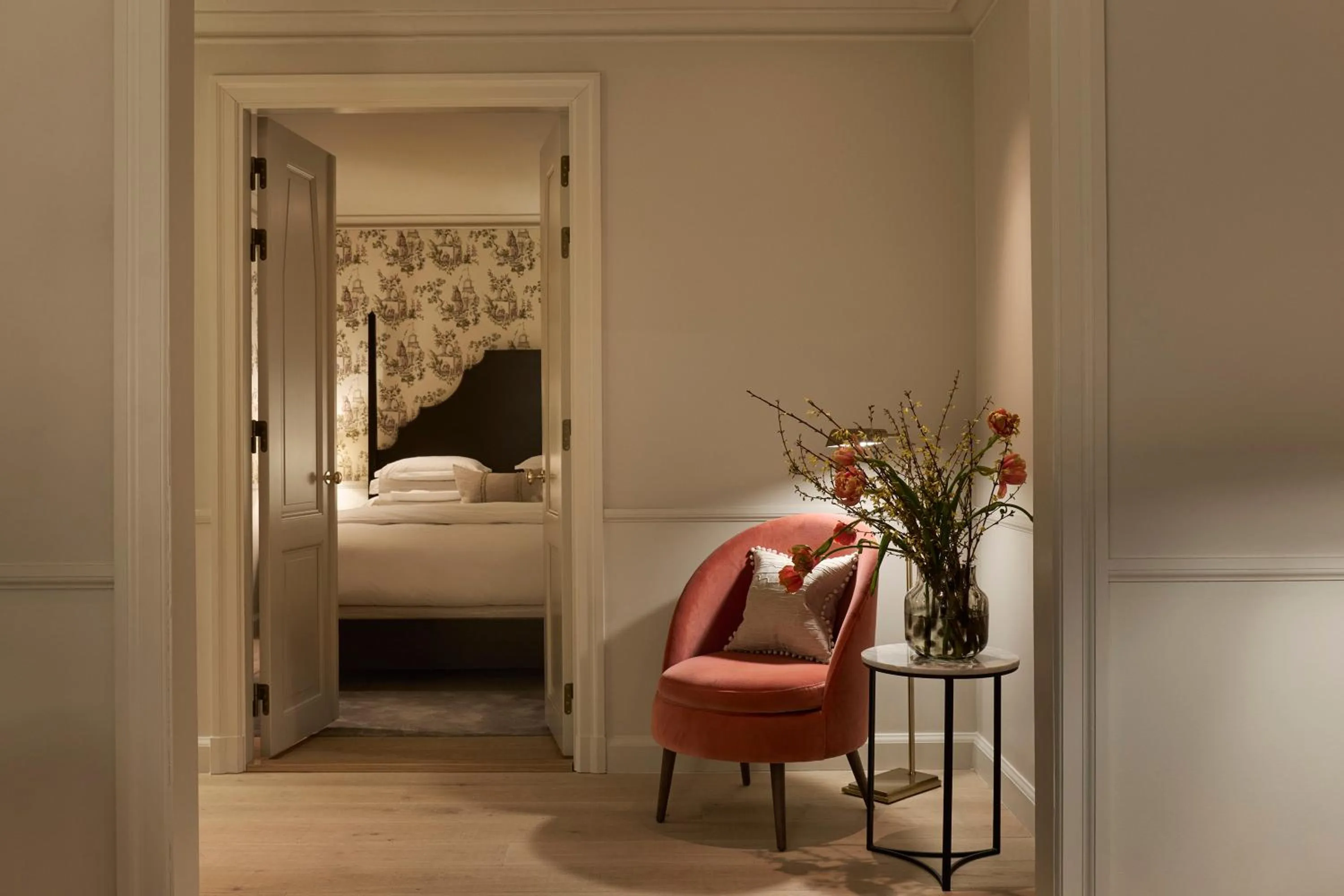 Bedroom, Bed in Villa Dagmar