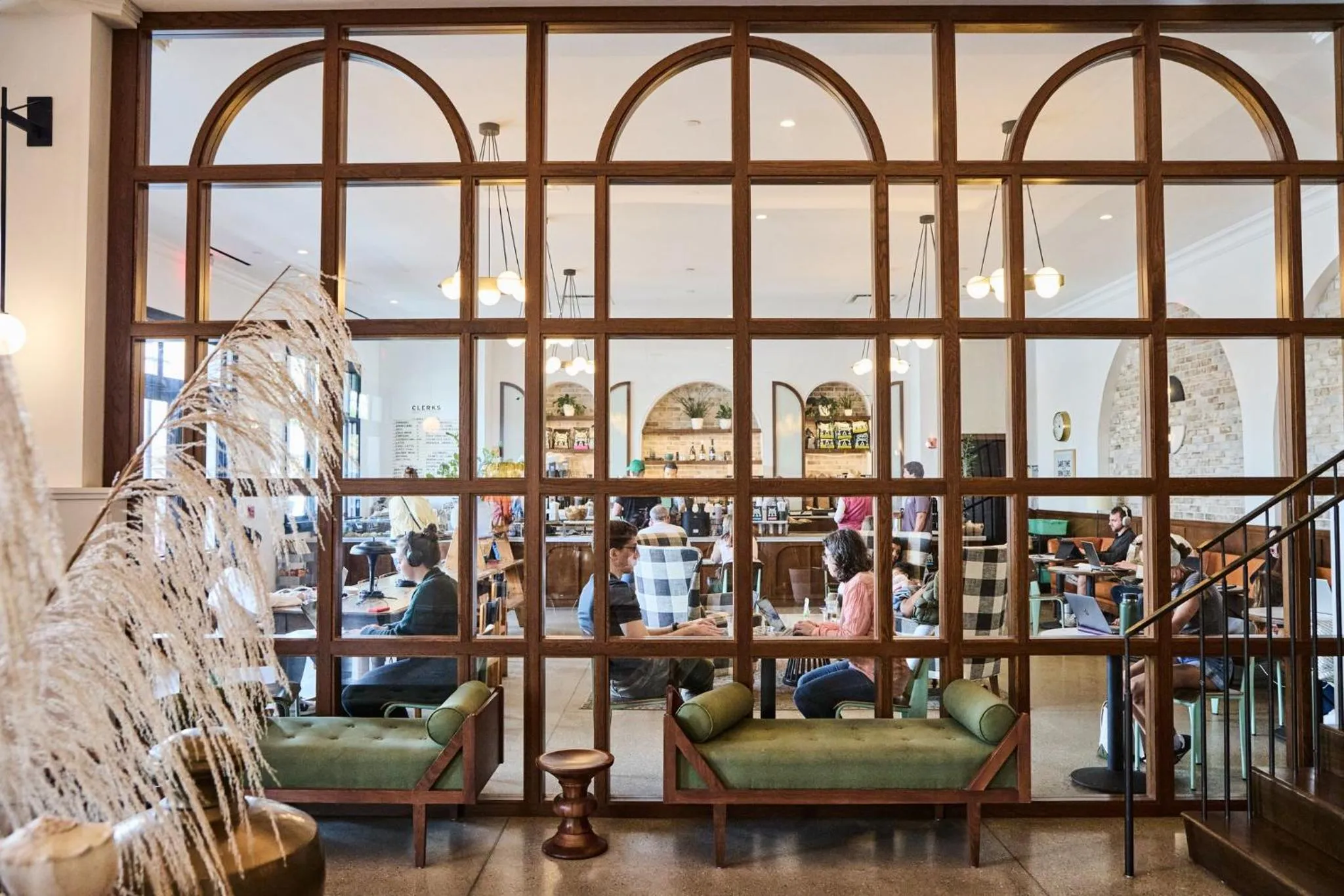 Lobby or reception in Hotel Emeline