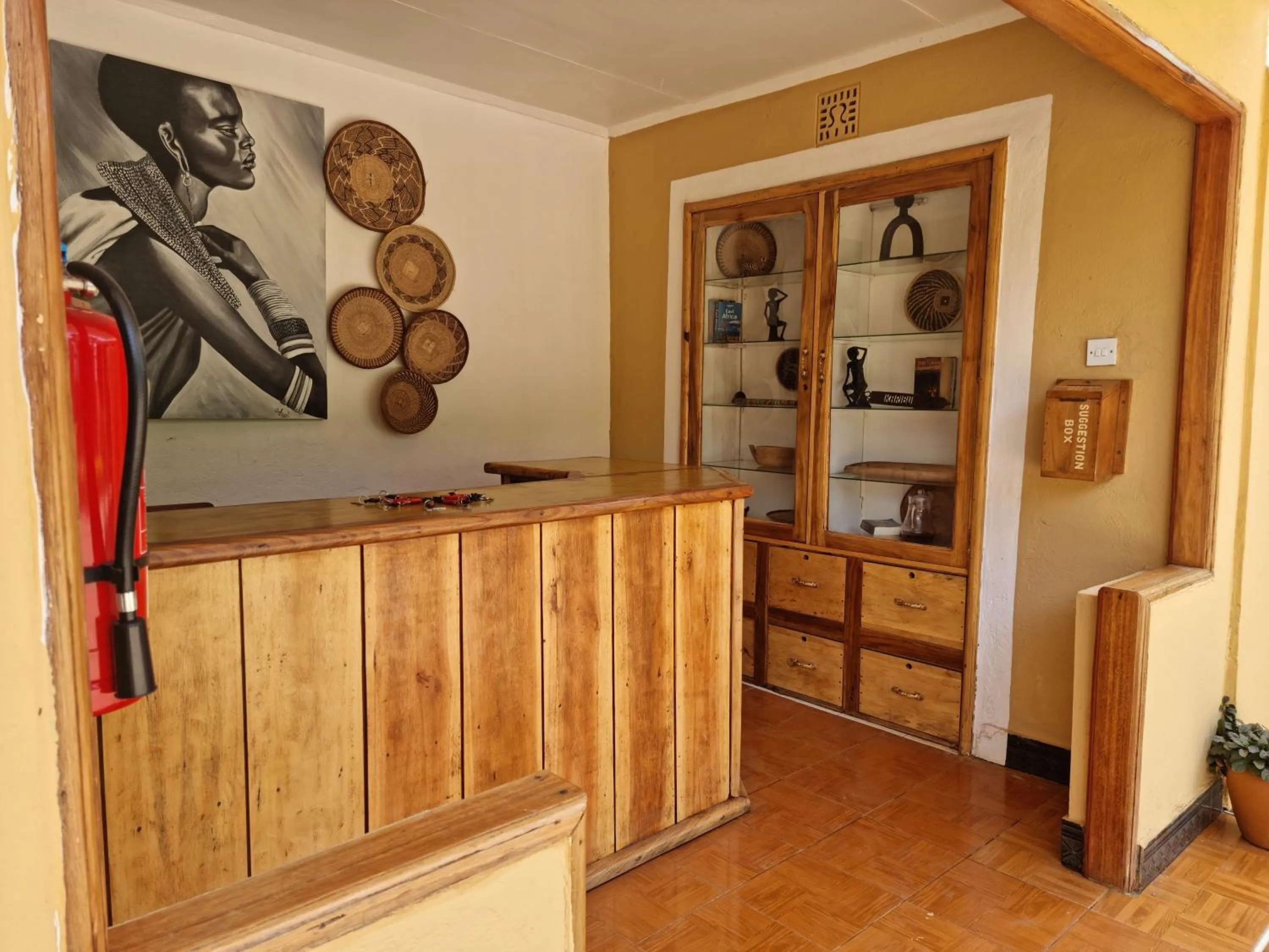 Lobby or reception in Africa Safari Arusha