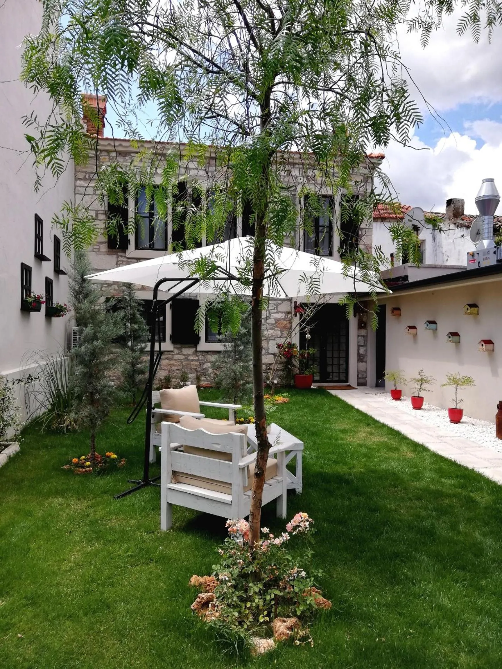 Facade/entrance in Urla Taş Konak Otel