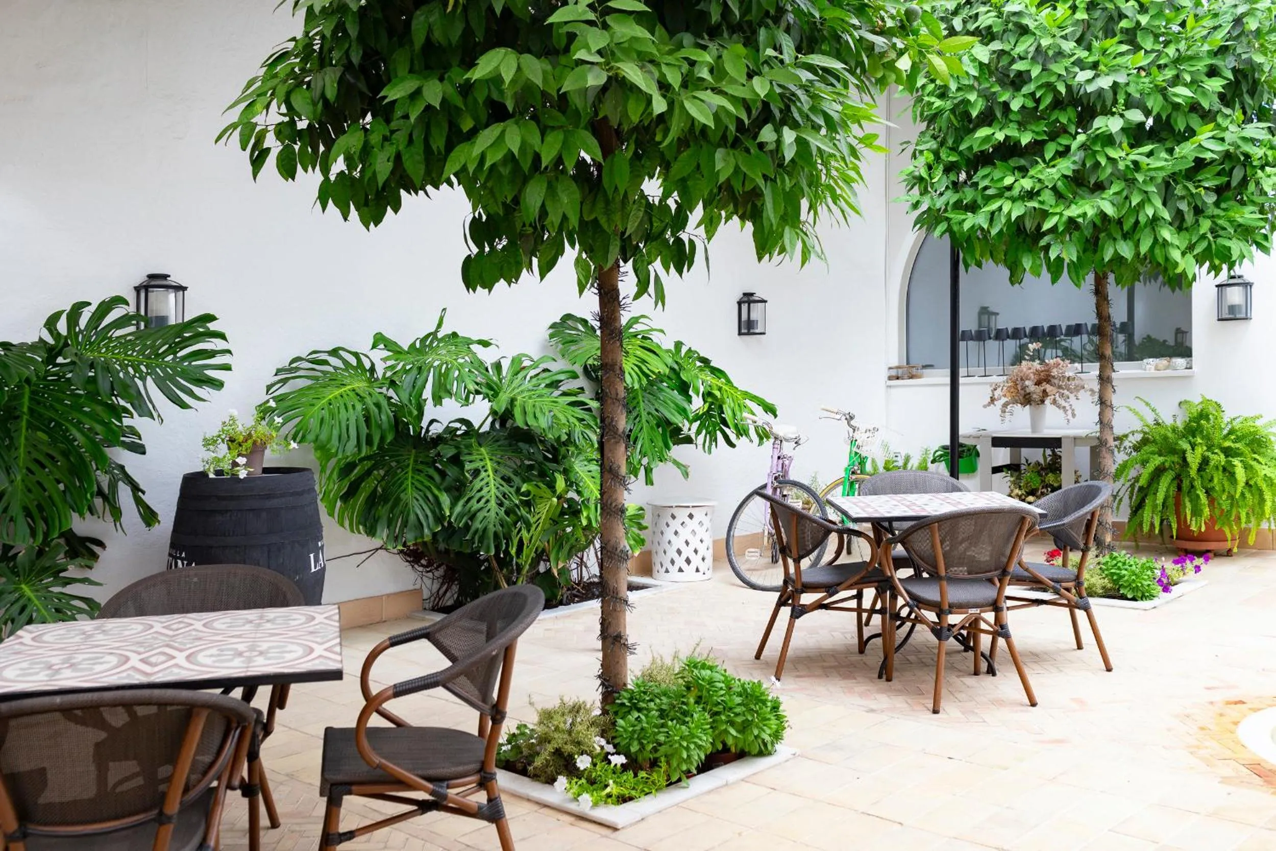 Balcony/Terrace in Albariza Hotel Boutique