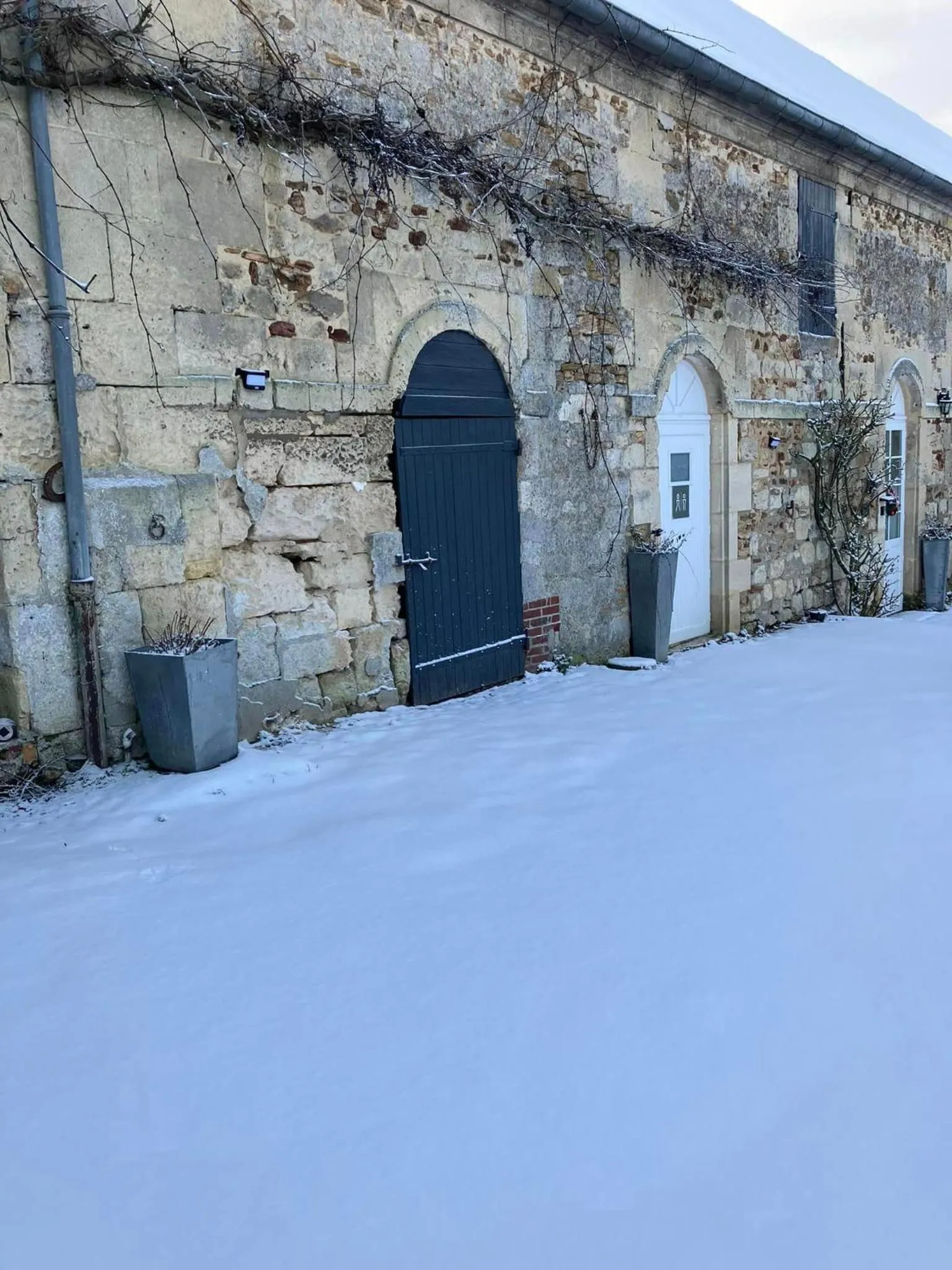 Patio in La Ferme de Valeuse