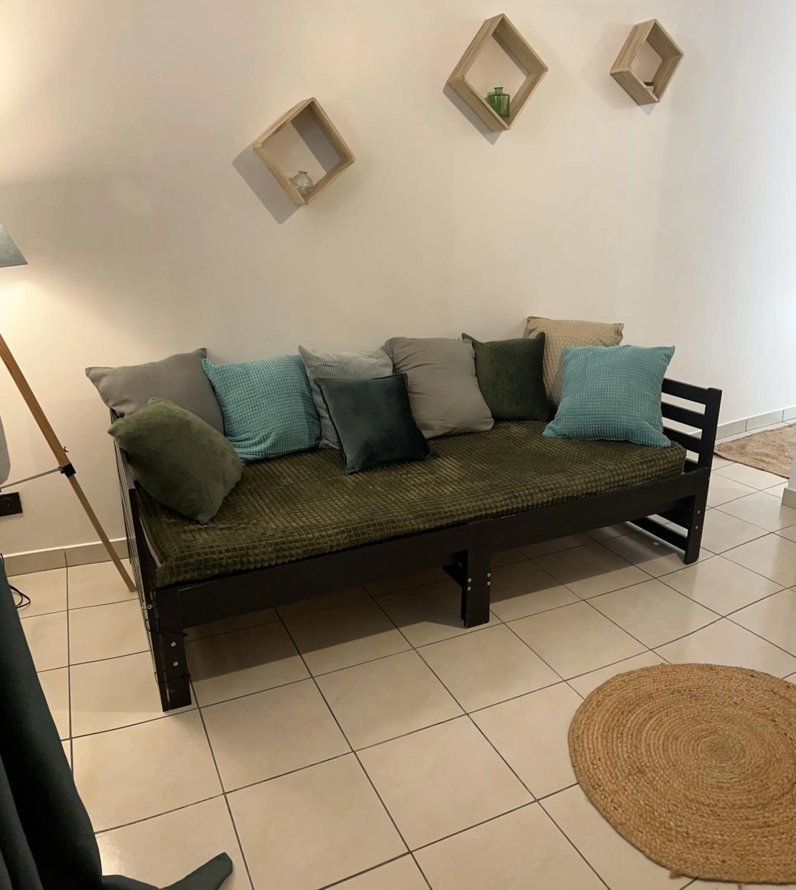 Seating area in La Ferme de Valeuse