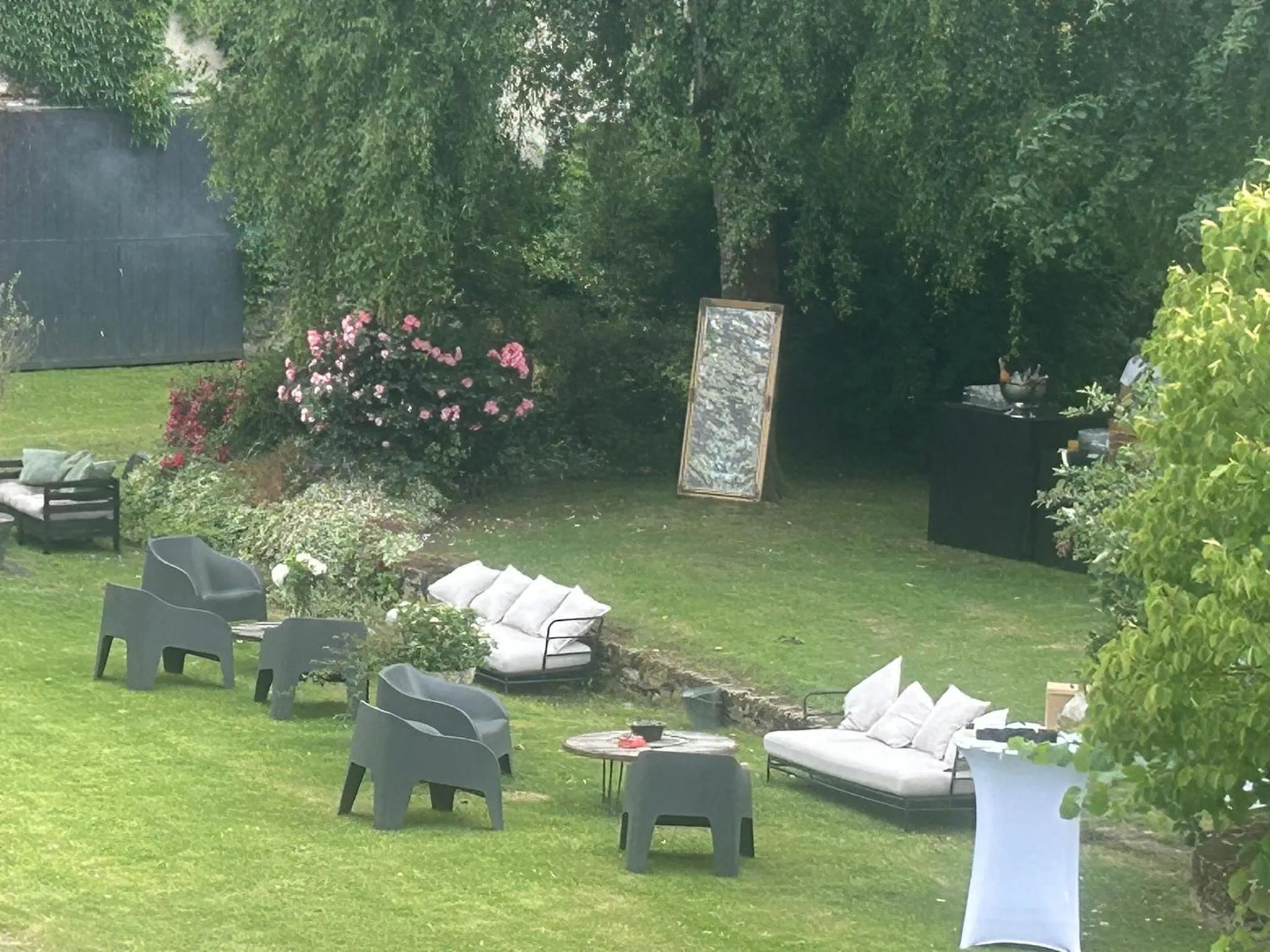 Garden in La Ferme de Valeuse