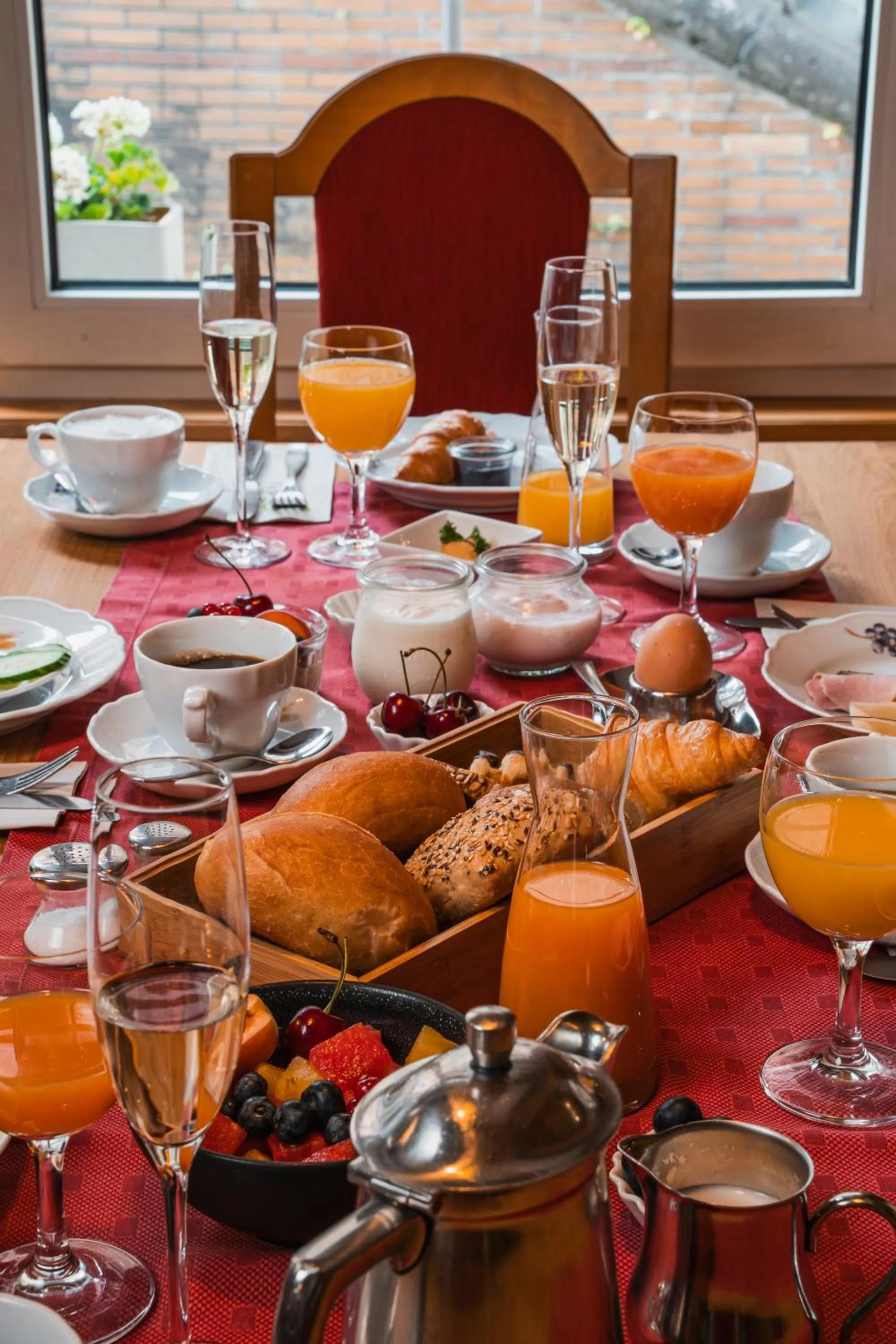 Breakfast in AKZENT Hotel Berg's Alte Bauernschänke- Wellness und Wein