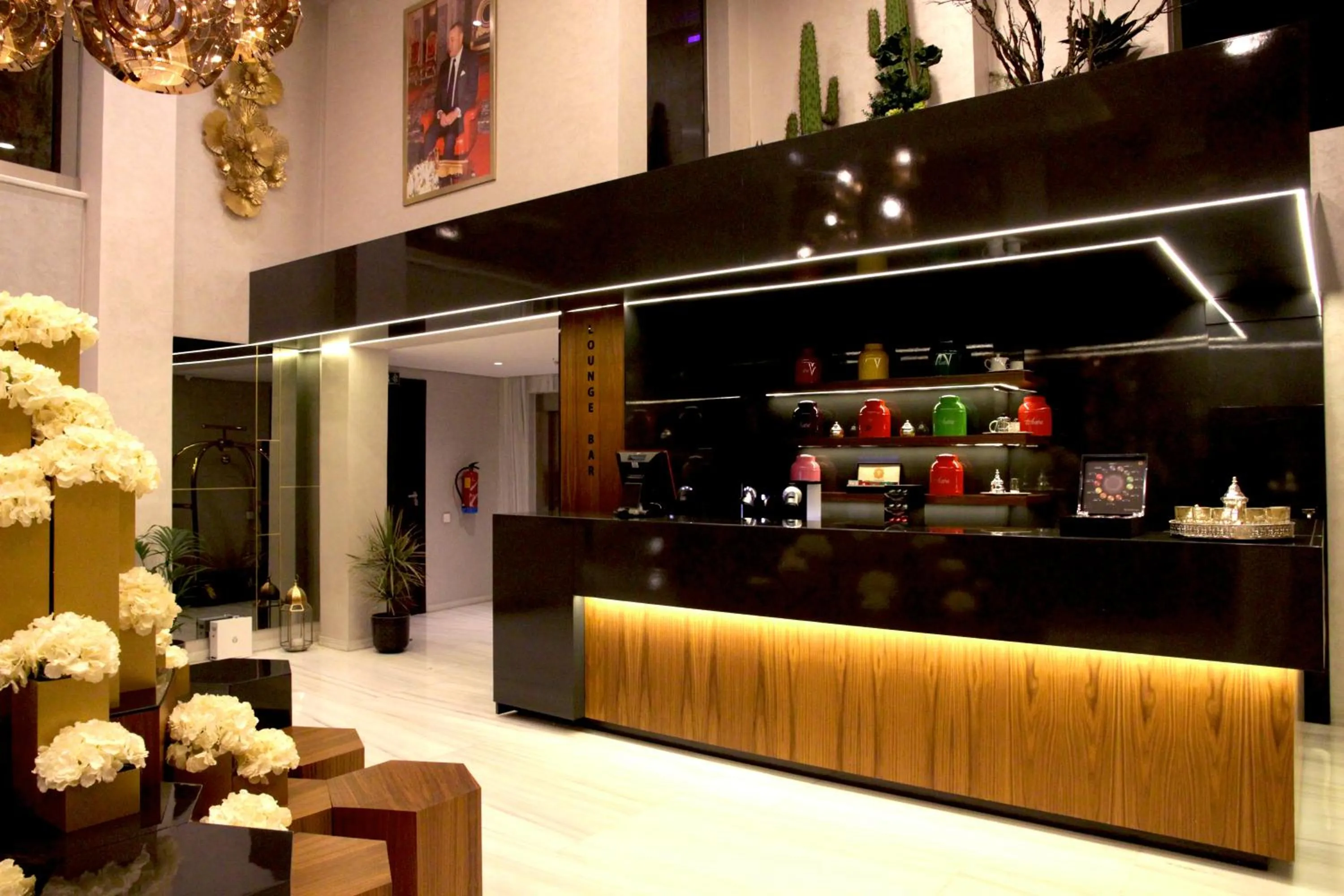 Lobby or reception in Nour Plazza Hotel