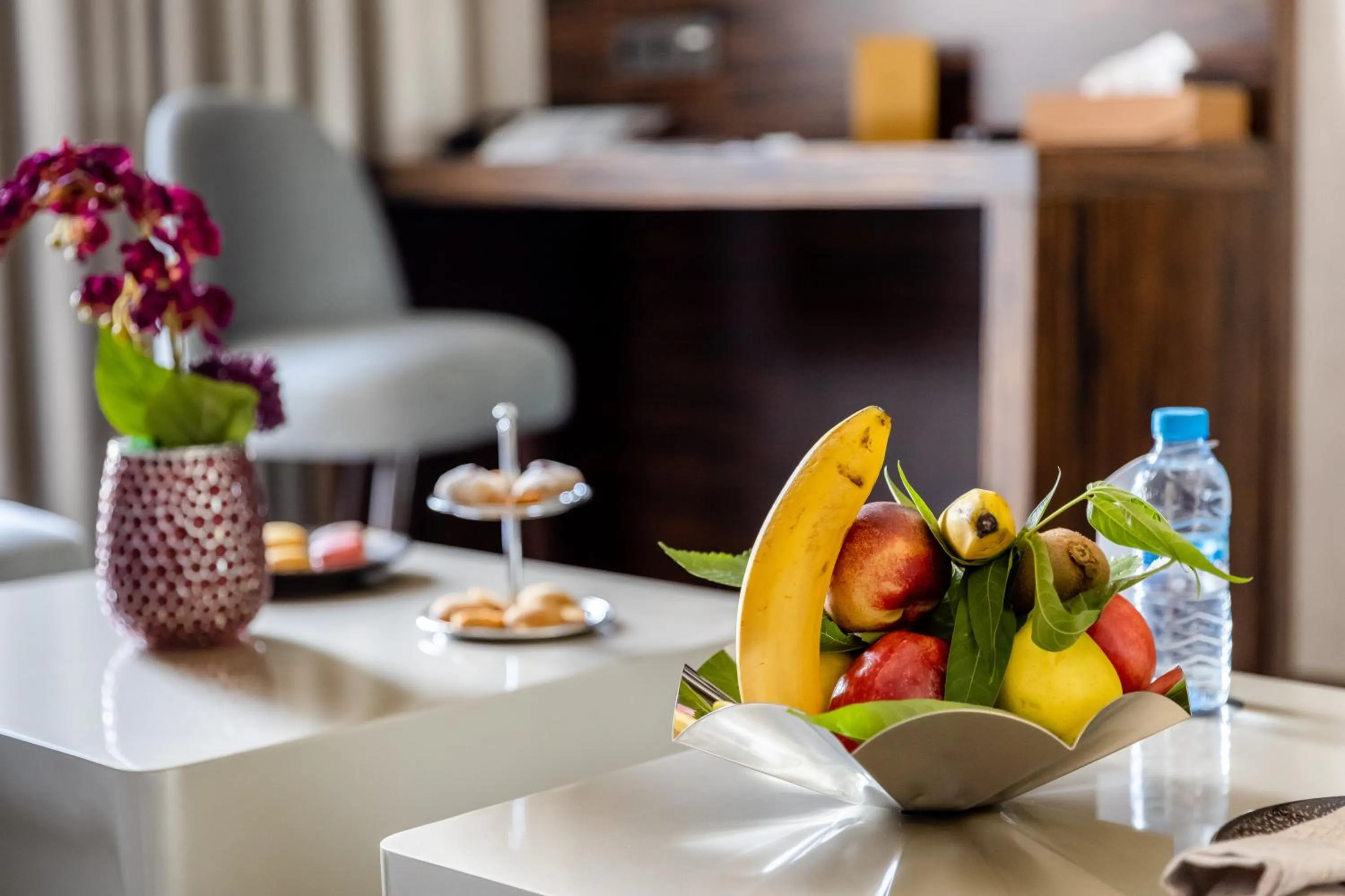 Food and drinks in Nour Plazza Hotel