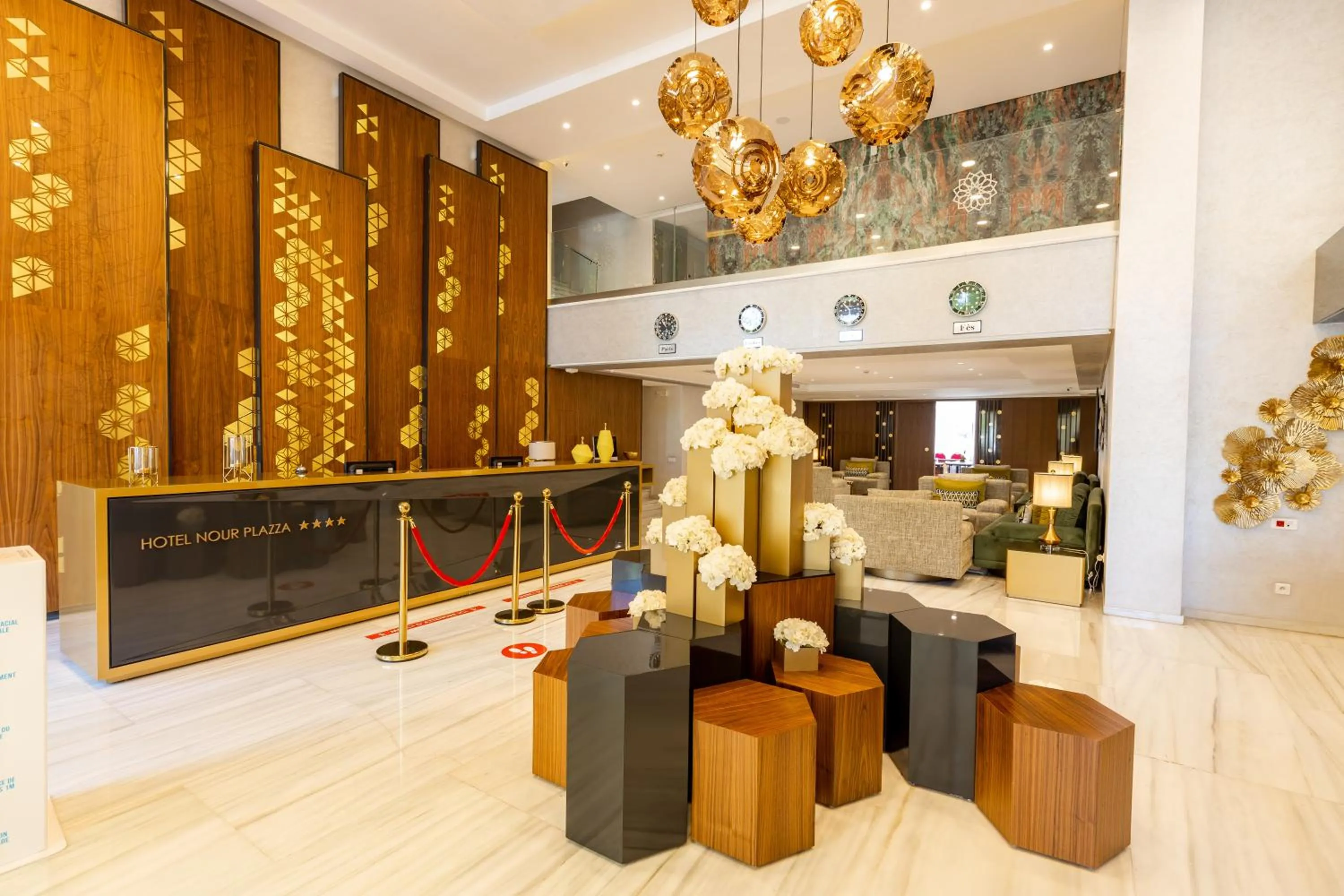 Lobby or reception in Nour Plazza Hotel