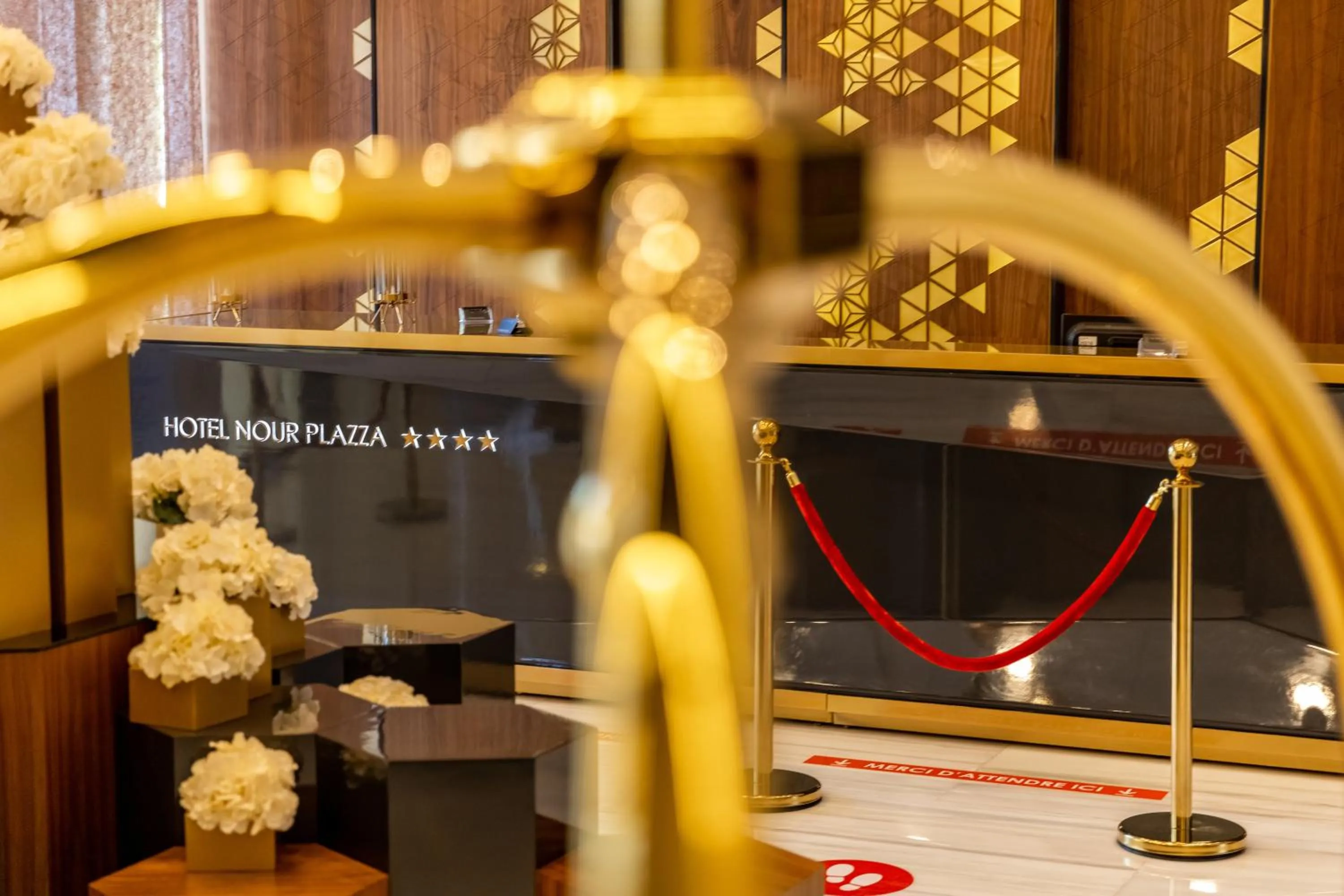 Lobby or reception in Nour Plazza Hotel