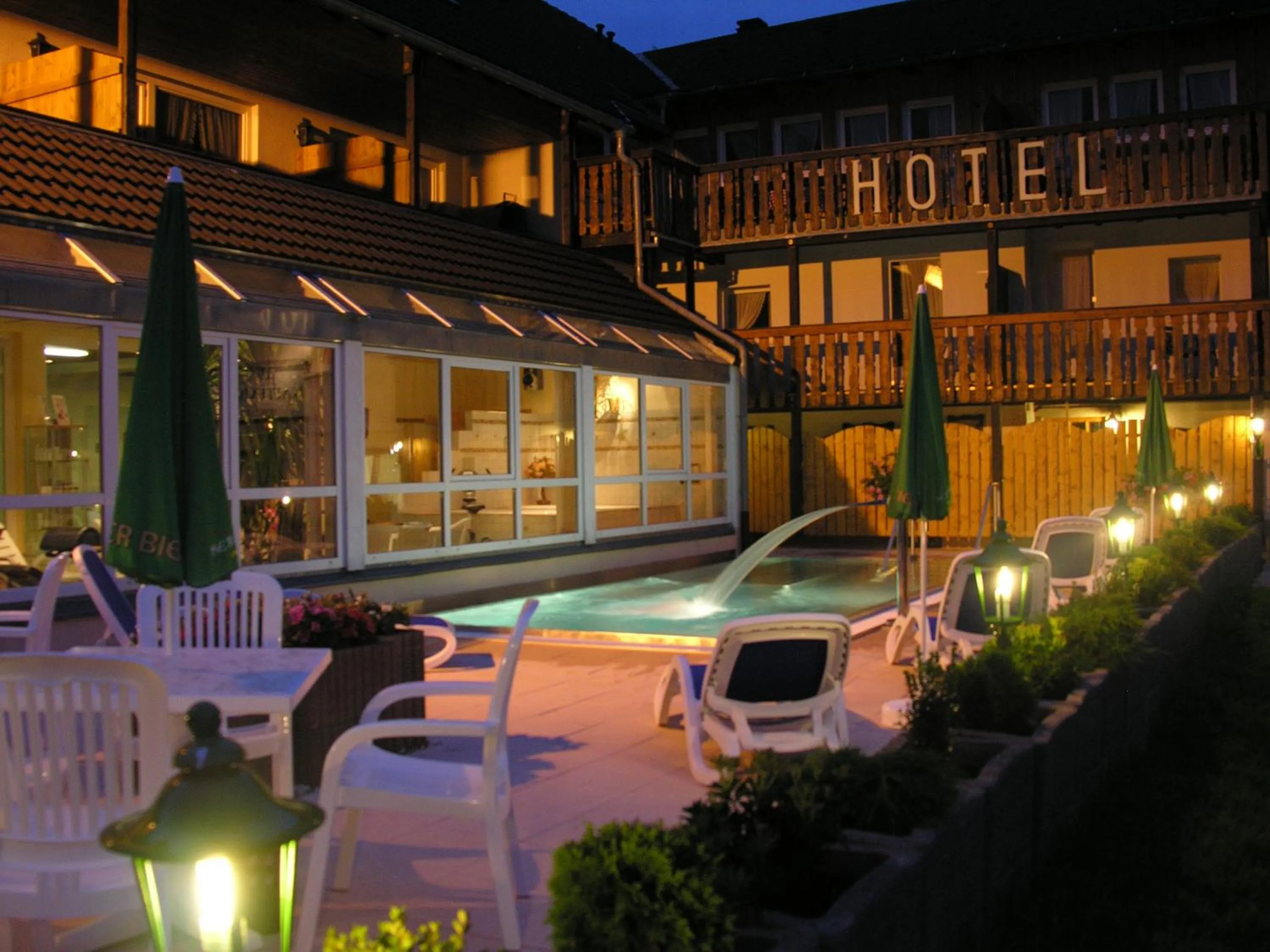 Swimming pool in Hotel Kaltenbach