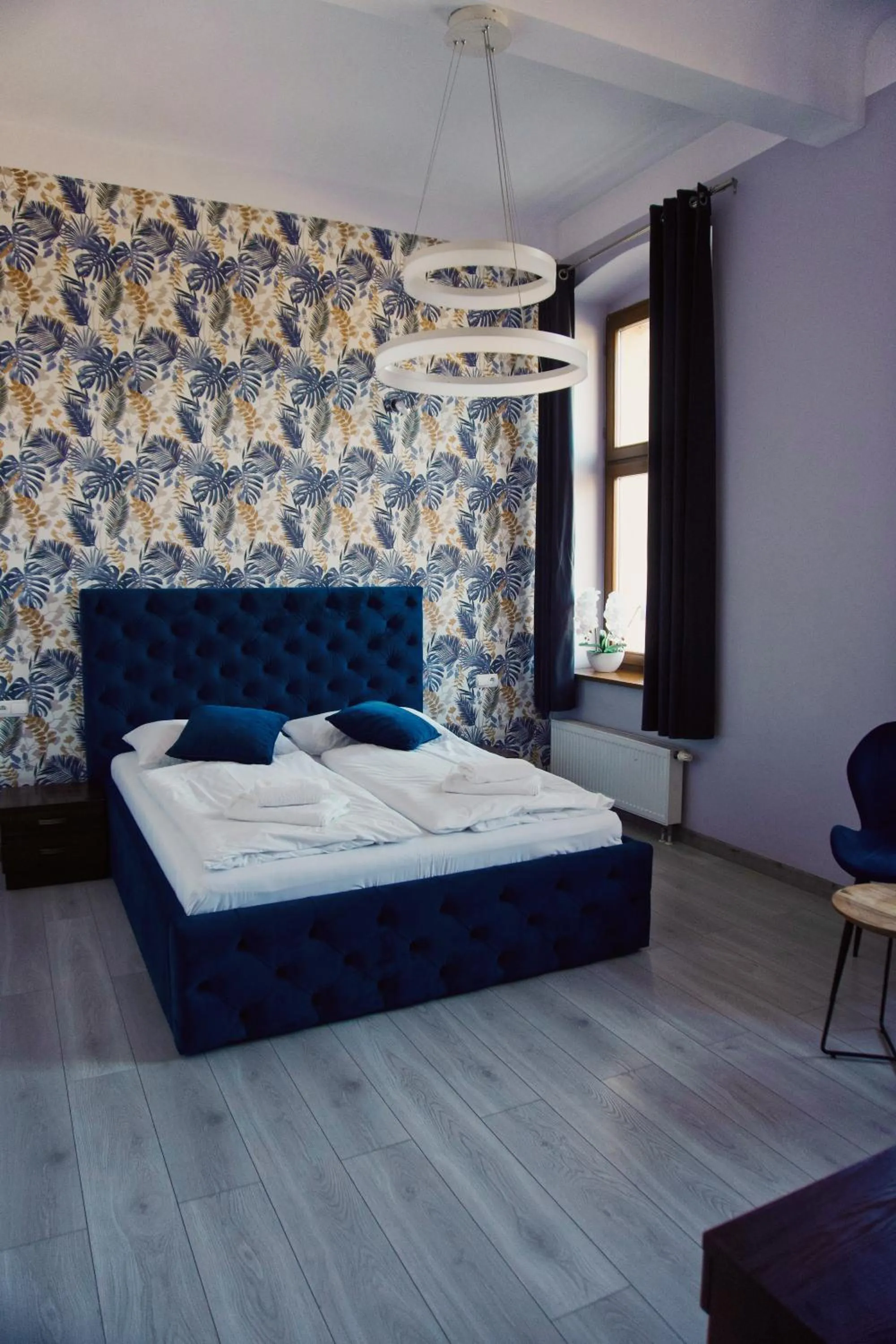 Bed in Legnicki Browar Książęcy Hotel i Restauracja