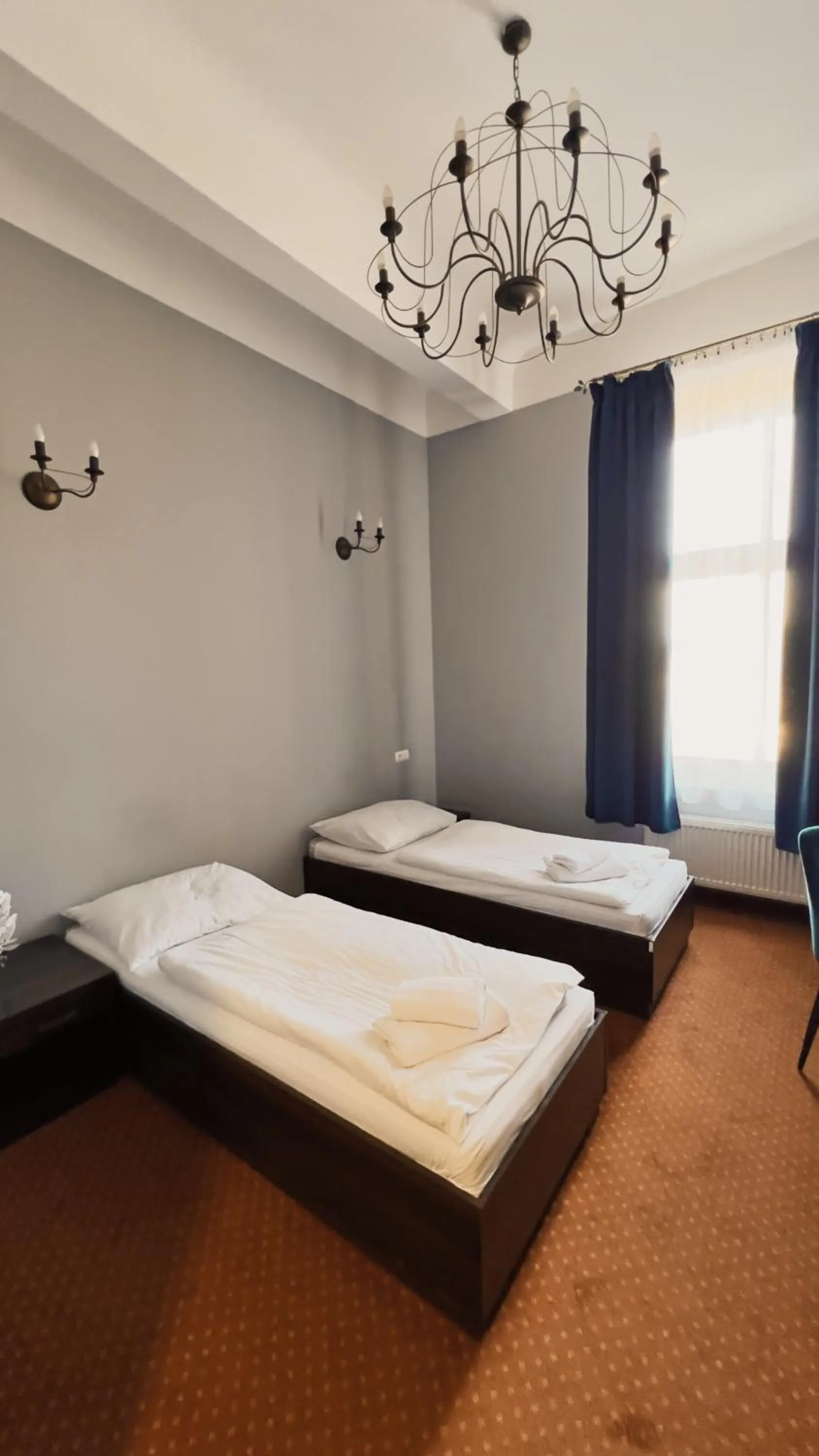 Bed in Legnicki Browar Książęcy Hotel i Restauracja