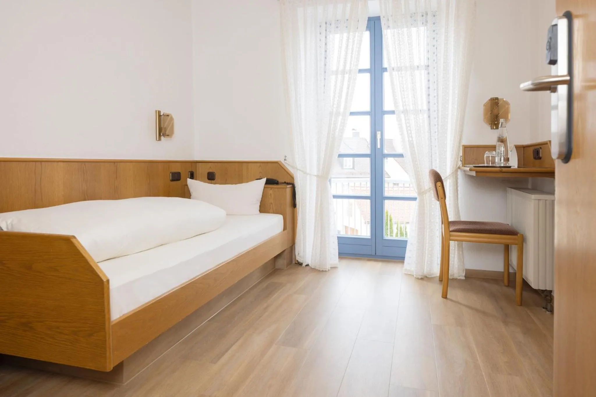 Photo of the whole room, Bed in AKZENT Hotel Meerfräulein