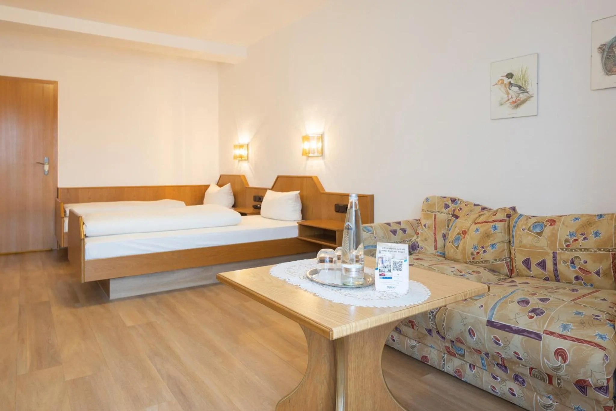 Photo of the whole room, Bed in AKZENT Hotel Meerfräulein